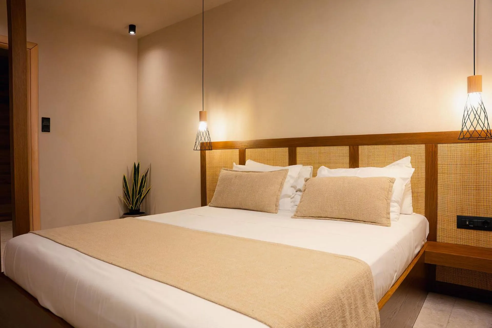 Bed in Kasta Beach Hotel