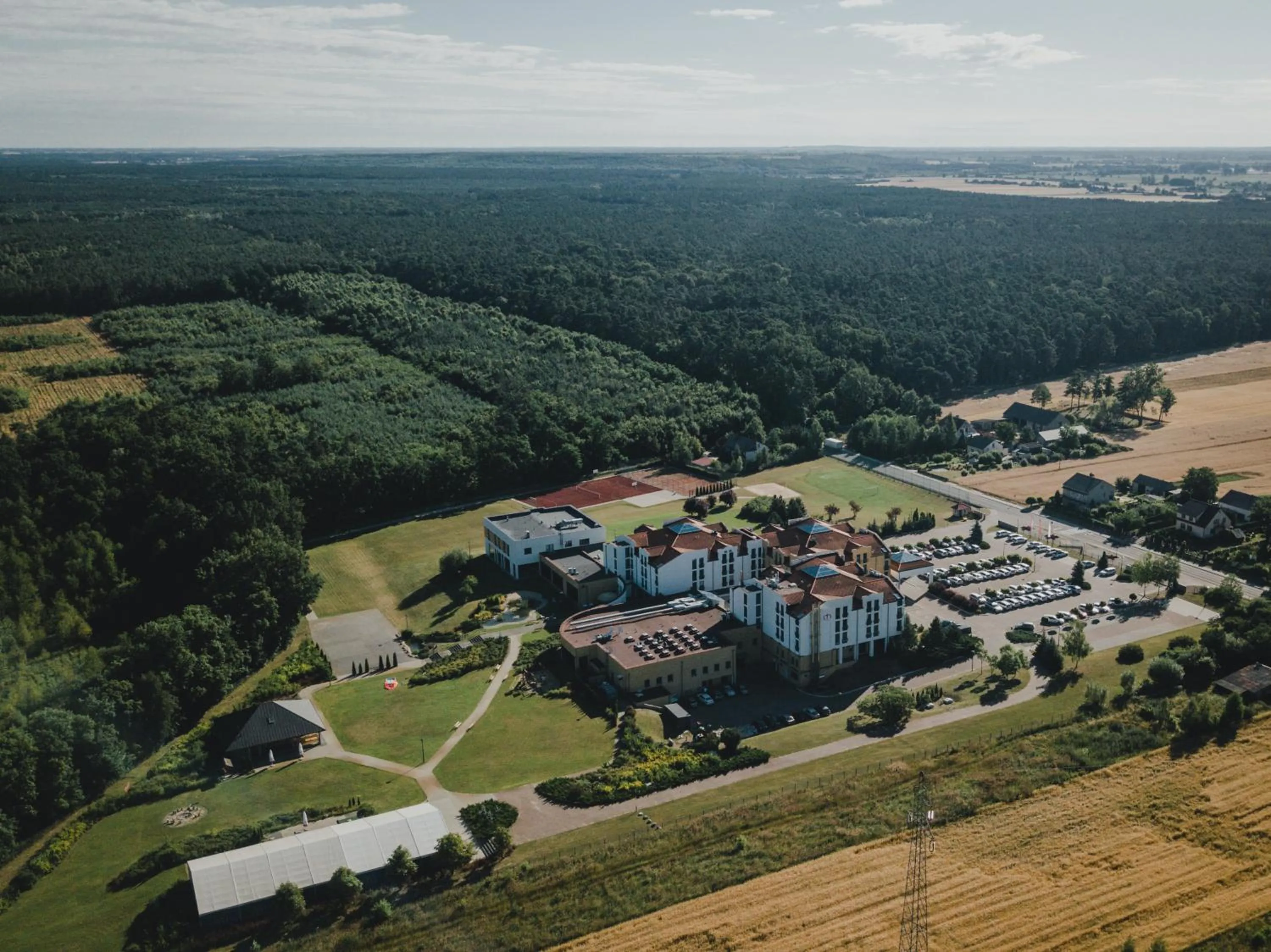 Bird's eye view in Hotel Atut w Licheniu