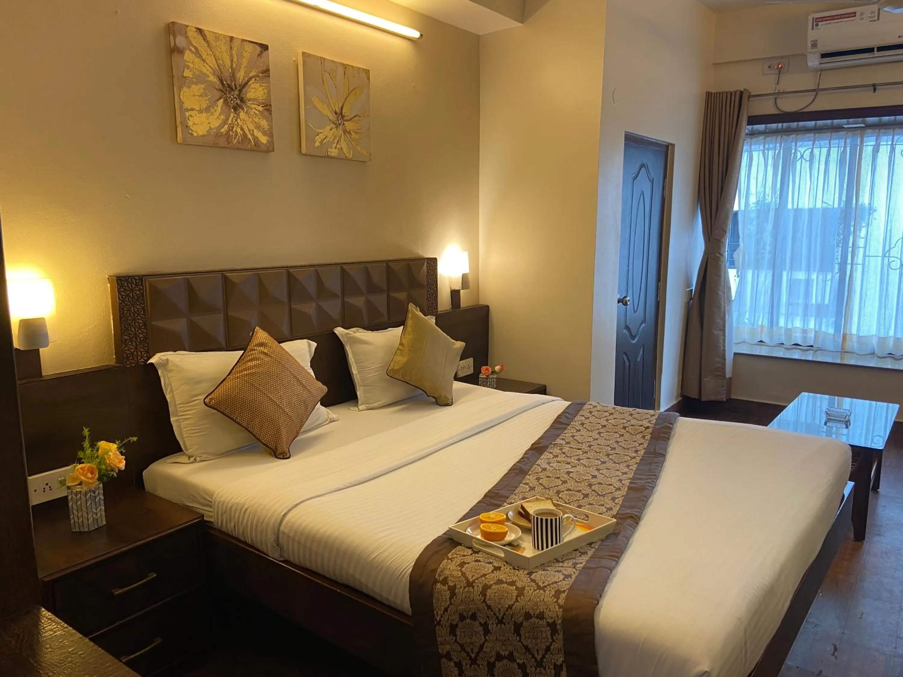 Bed in Aster Guest House