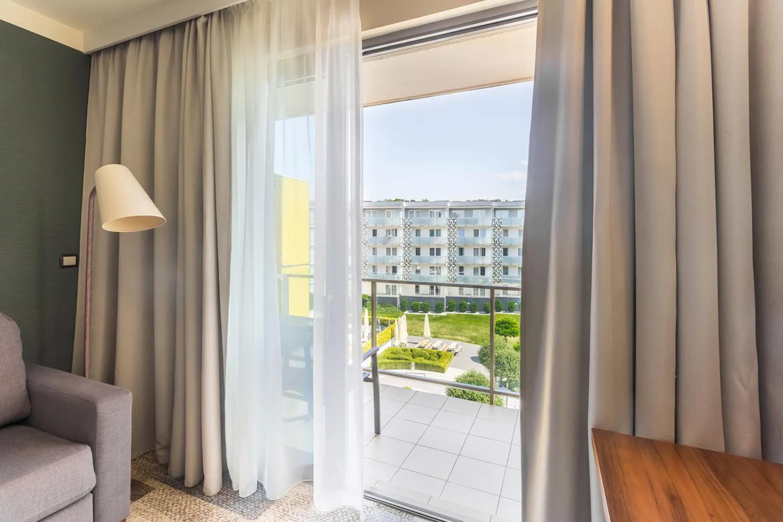 Garden in Hotel Aquarius SPA