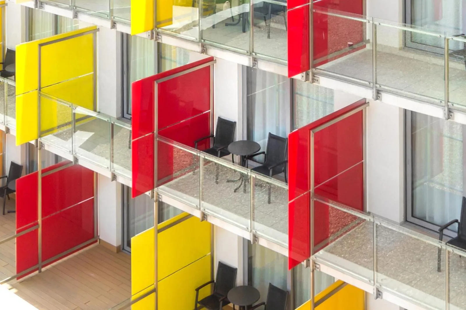 Balcony/Terrace in Hotel Aquarius SPA