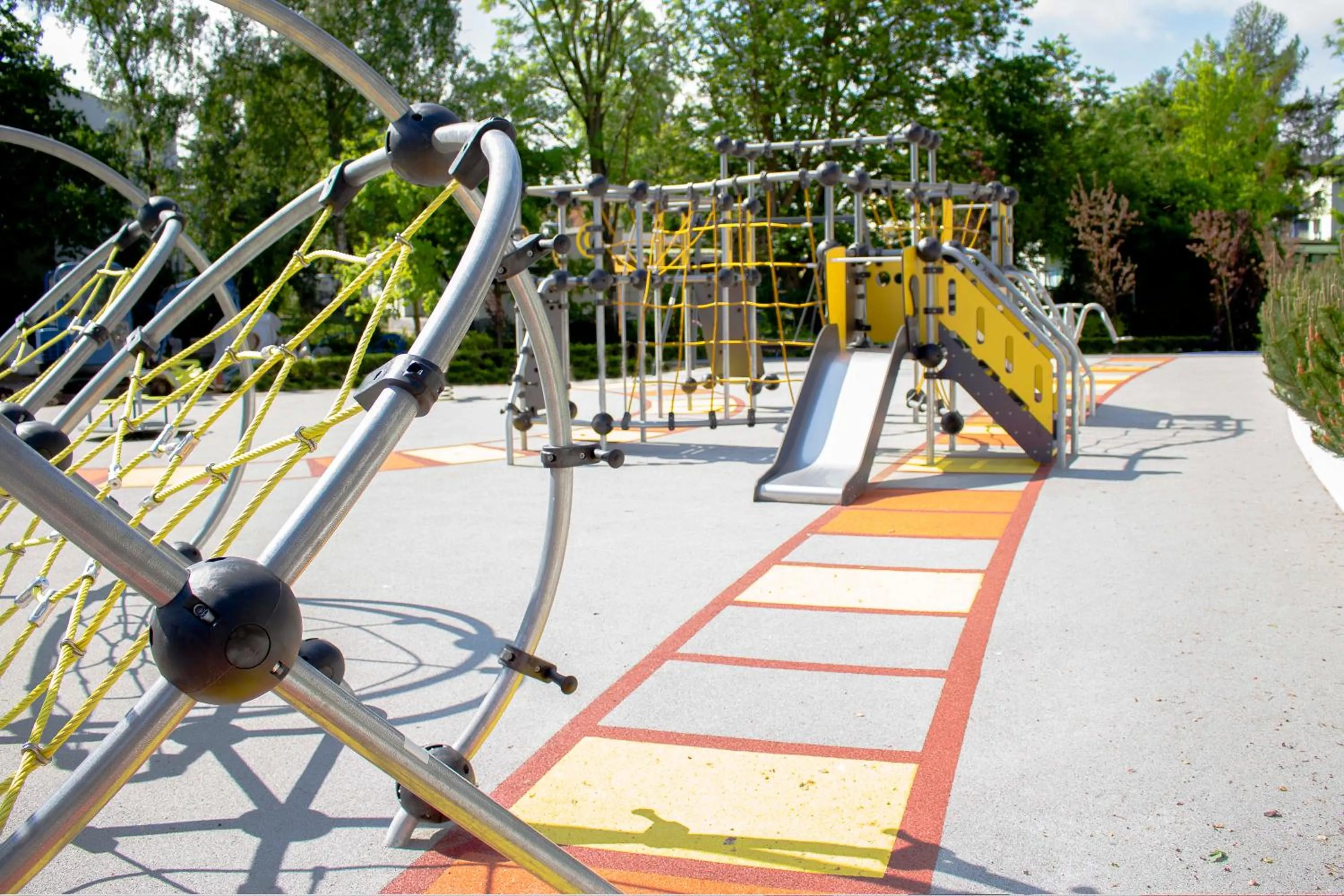 Children play ground in Hotel Aquarius SPA