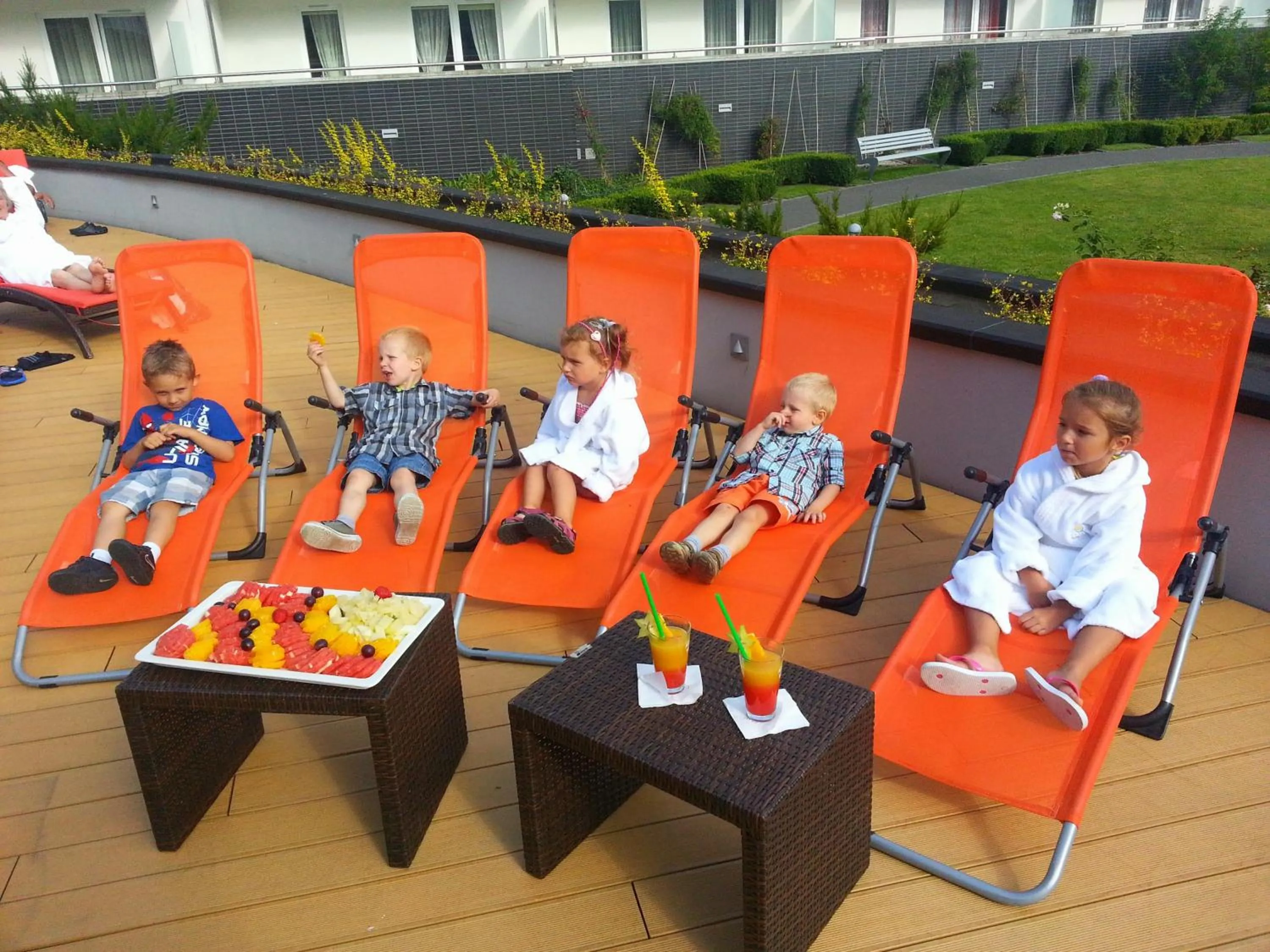 Balcony/Terrace in Hotel Aquarius SPA