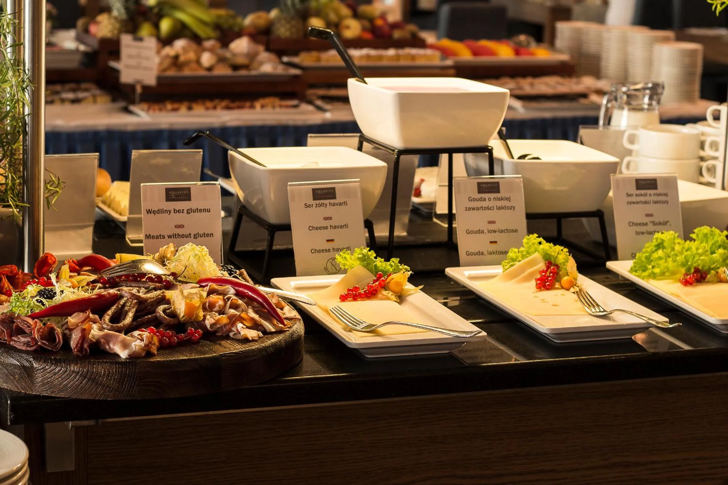 Breakfast in Hotel Aquarius SPA