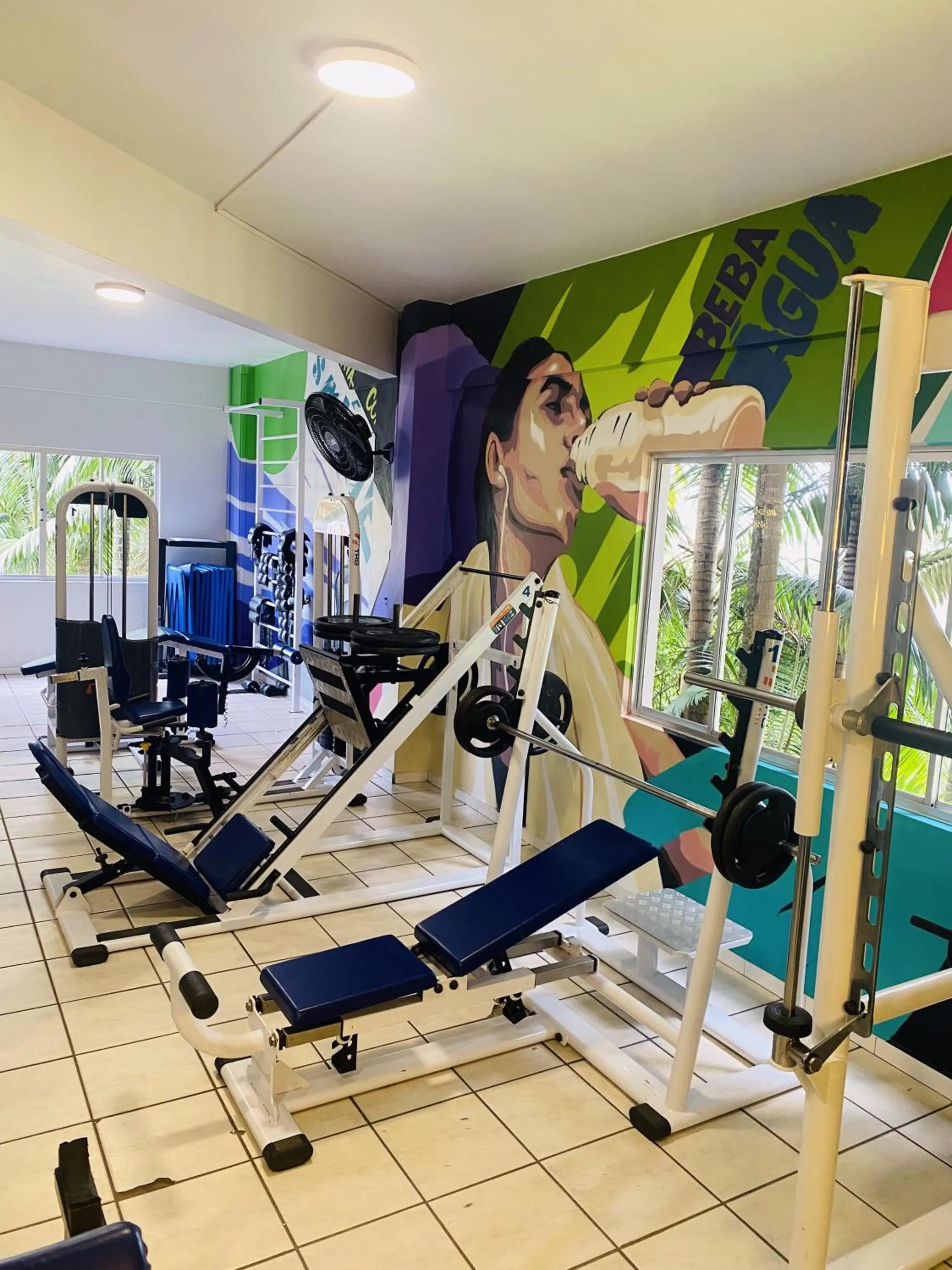 Fitness centre/facilities in Real NOB Hotel