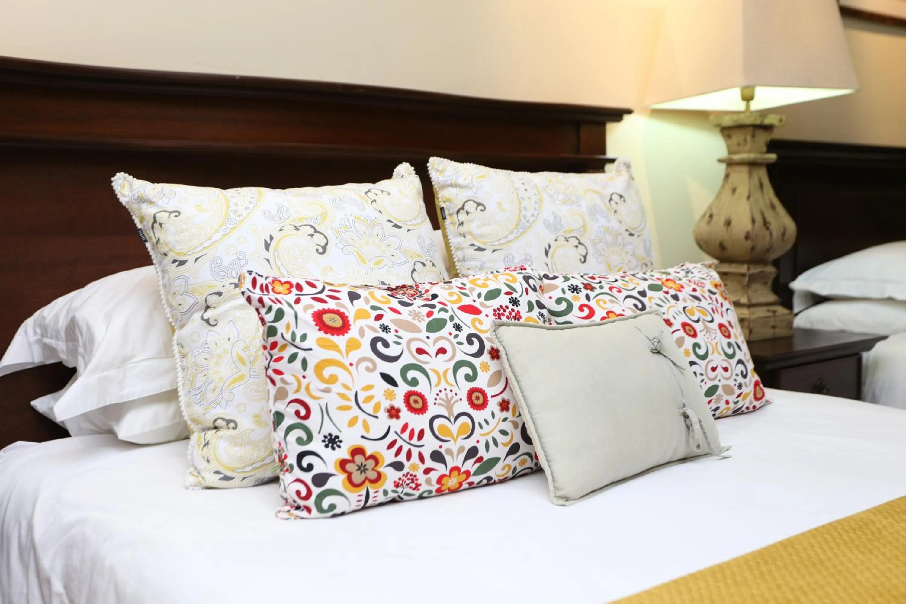 Bed in Shangri-La Manor