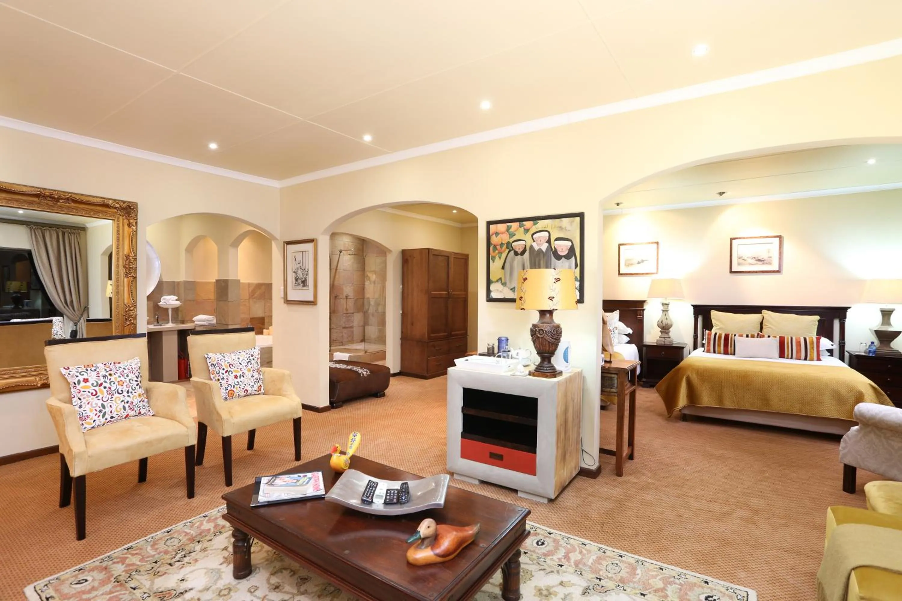 Bed in Shangri-La Manor