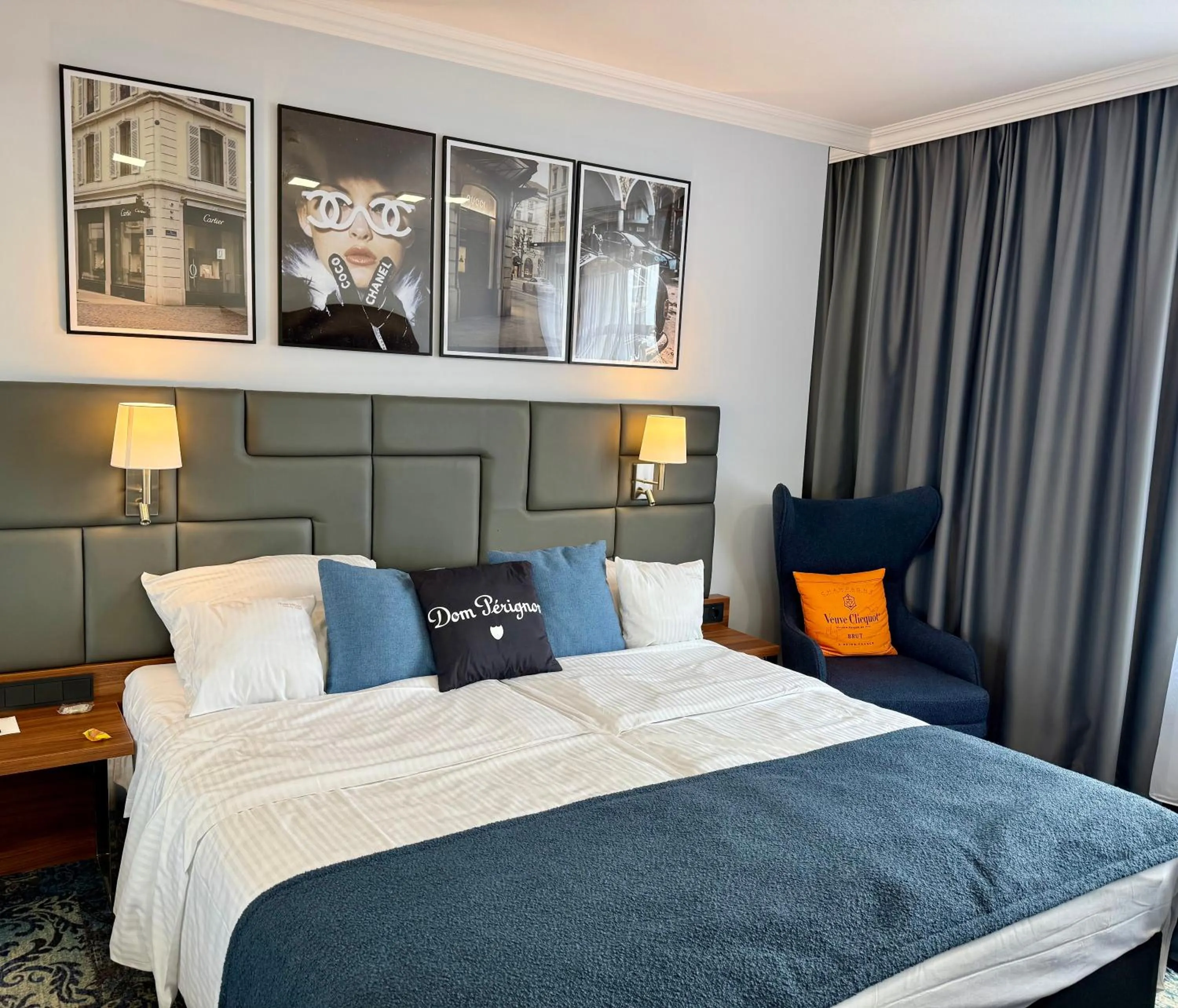 Bed in Hotel Włoski Italia Boutique Old Town Poznań