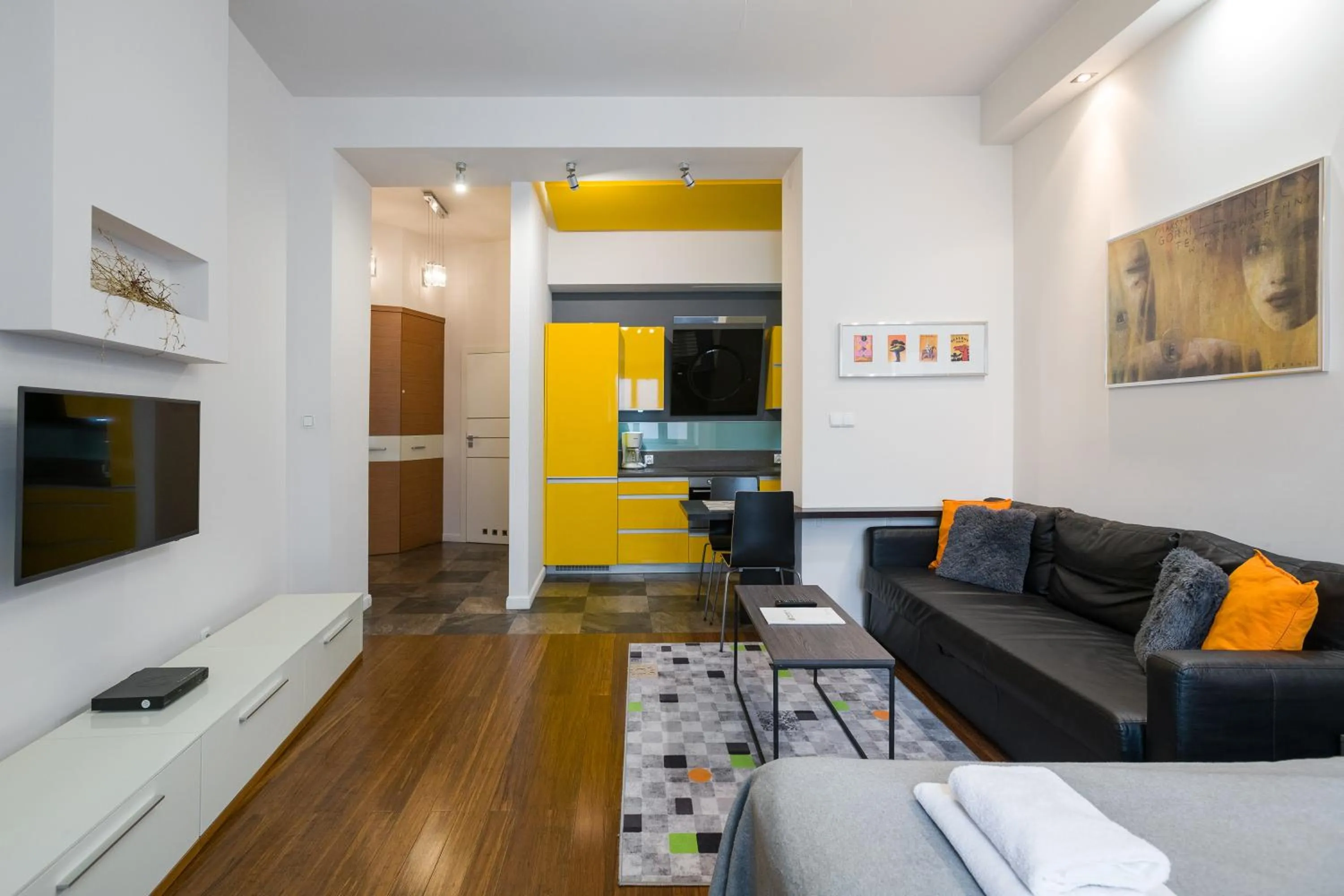 Kitchen or kitchenette in Yourplace Biskupia Old Town Apartments