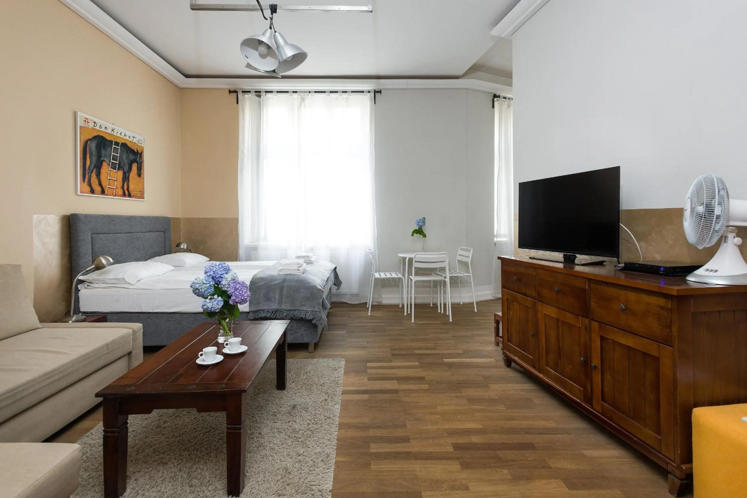 TV and multimedia, Bed in Yourplace Biskupia Old Town Apartments