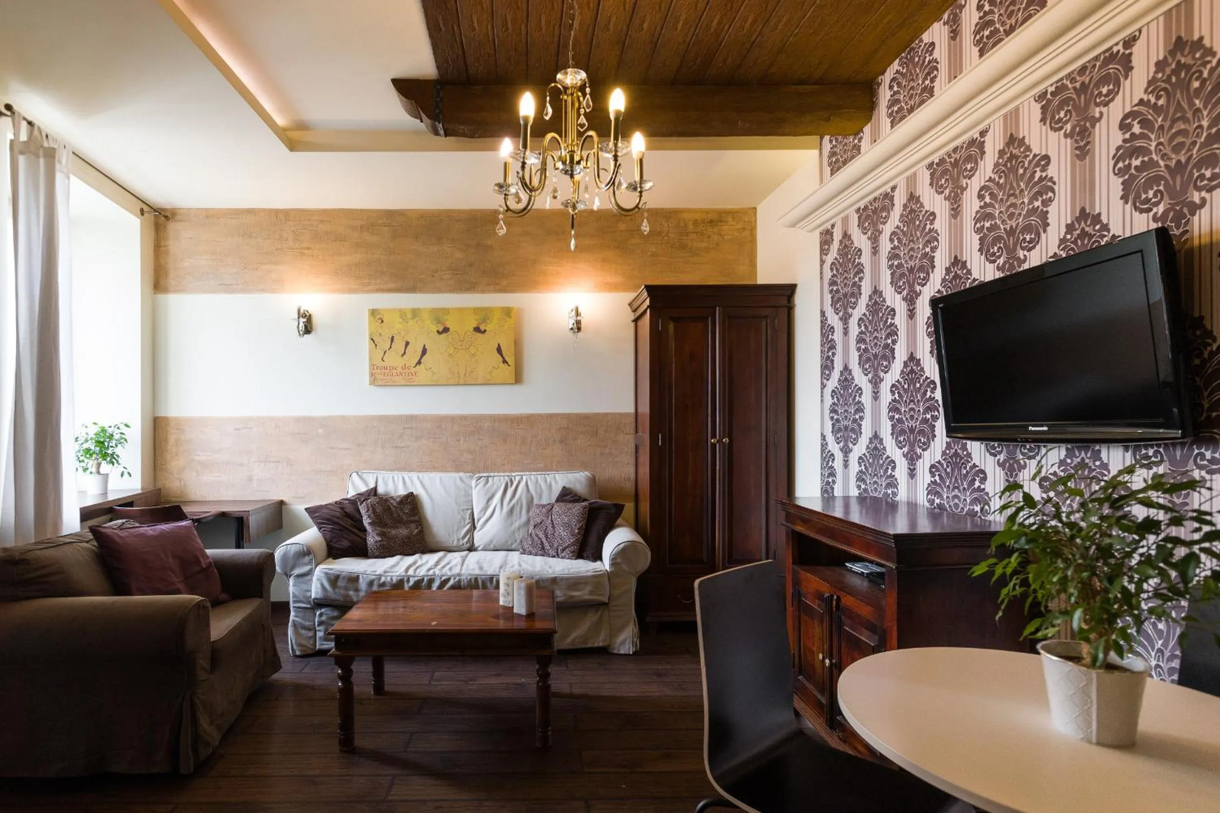 Living room in Yourplace Biskupia Old Town Apartments