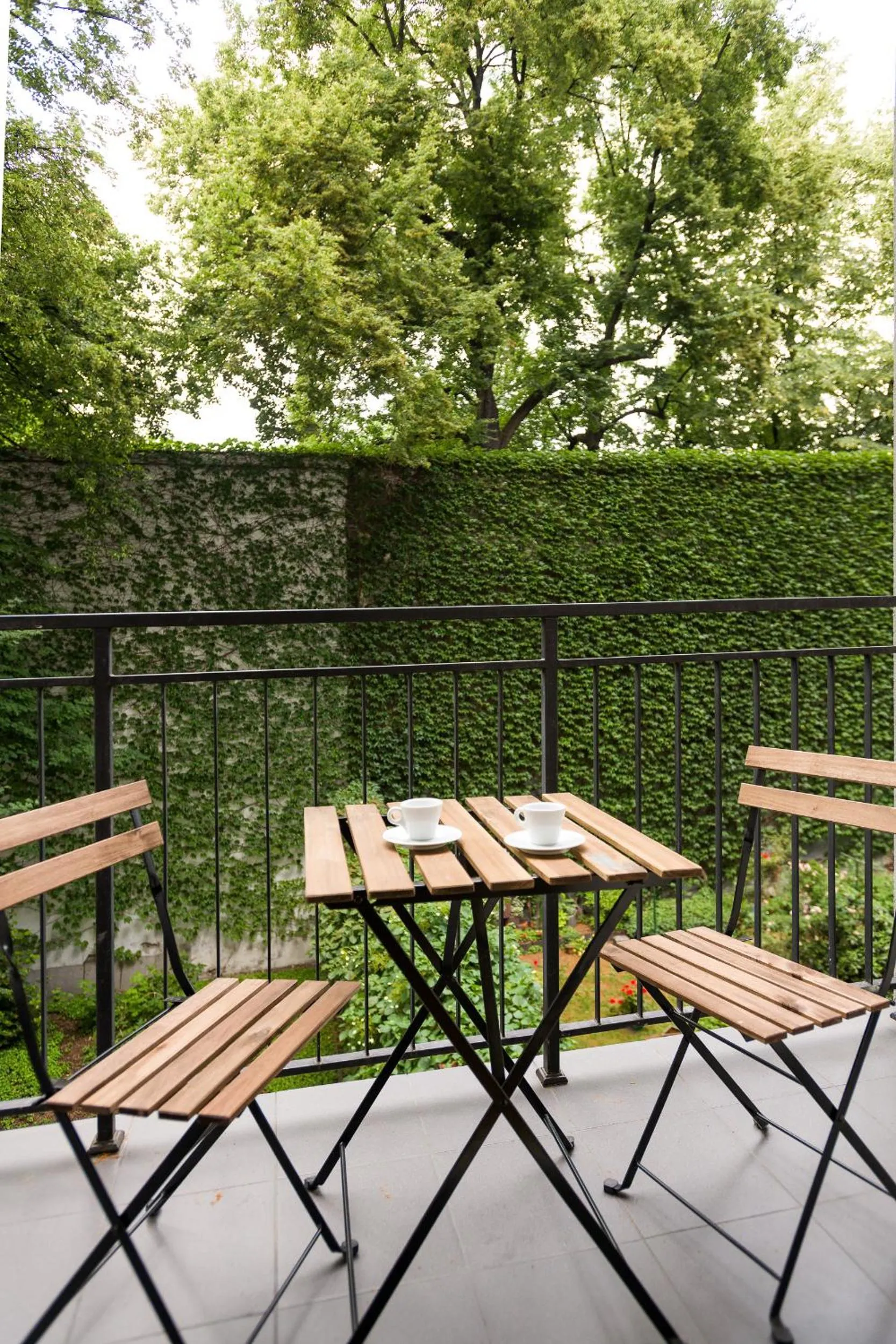 Patio in Yourplace Biskupia Old Town Apartments