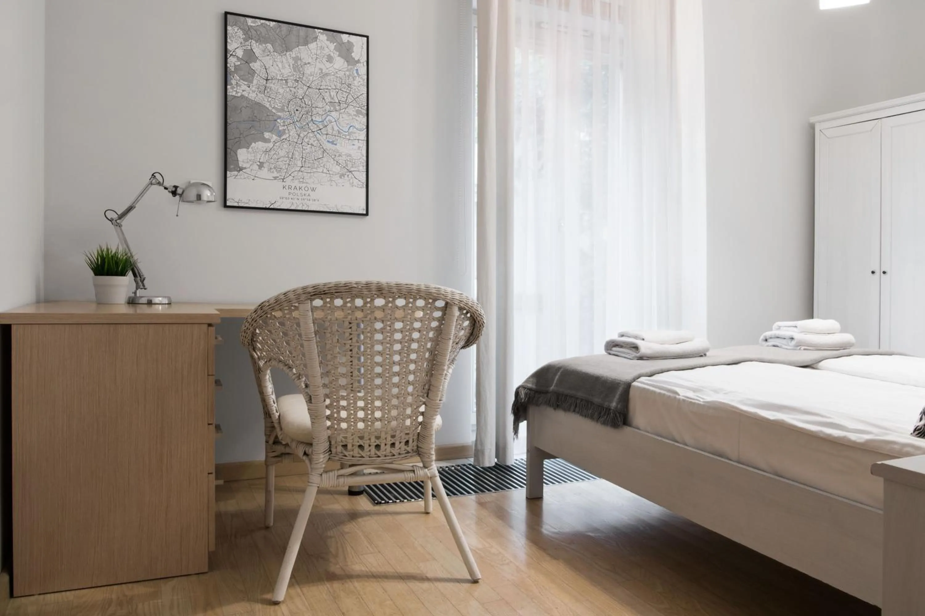 Bedroom, Bed in Yourplace Biskupia Old Town Apartments