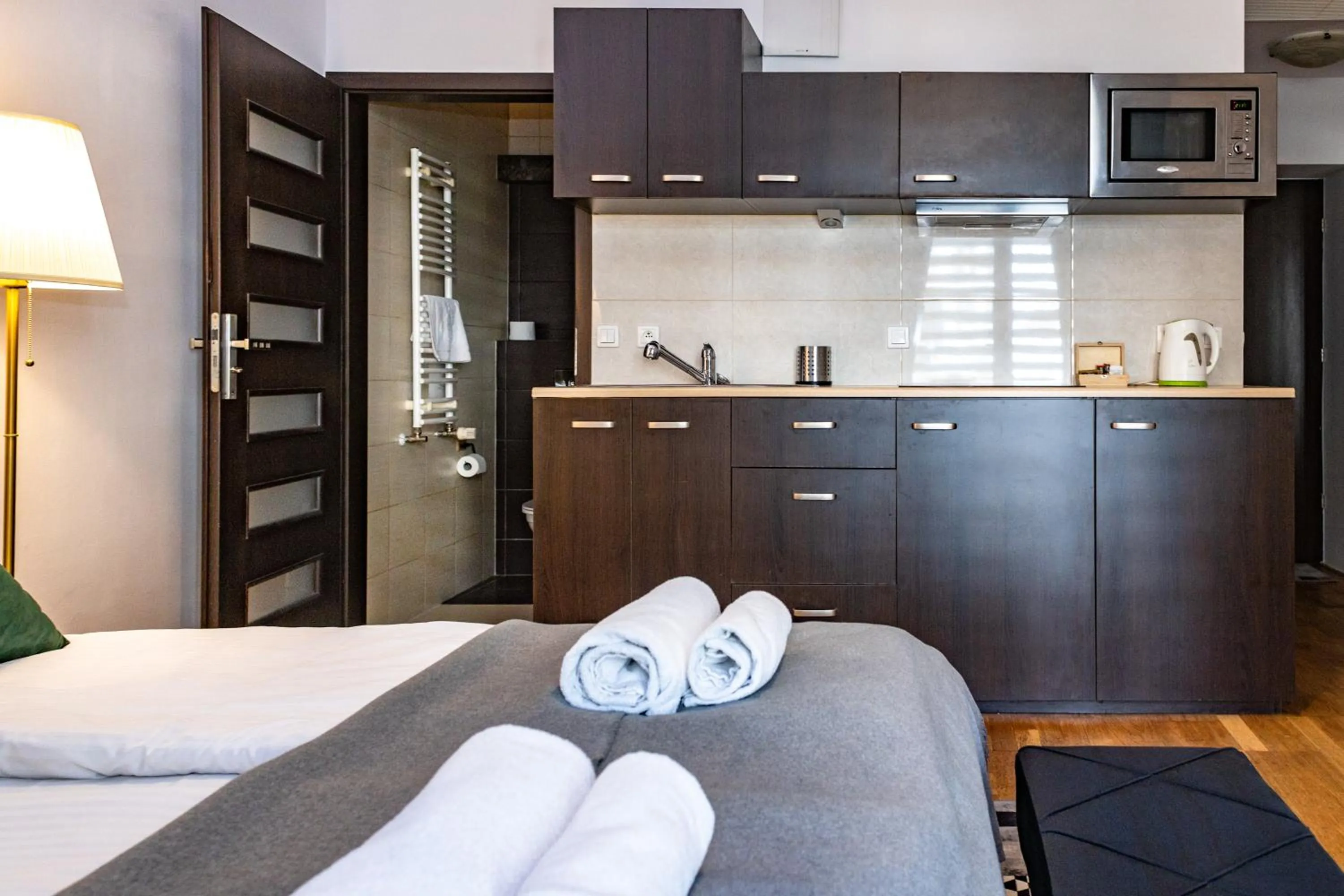 Bed in Yourplace Biskupia Old Town Apartments