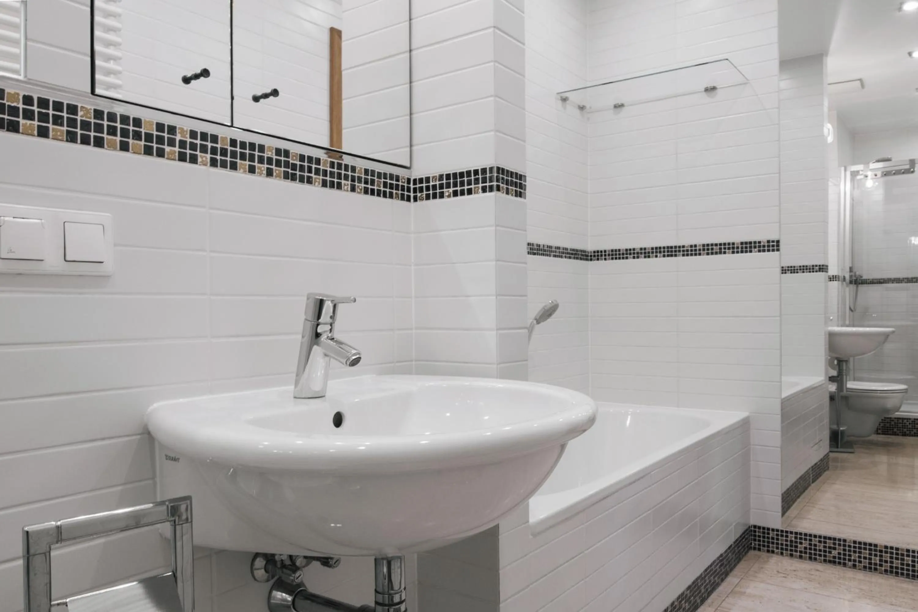 Bathroom in Yourplace Biskupia Old Town Apartments