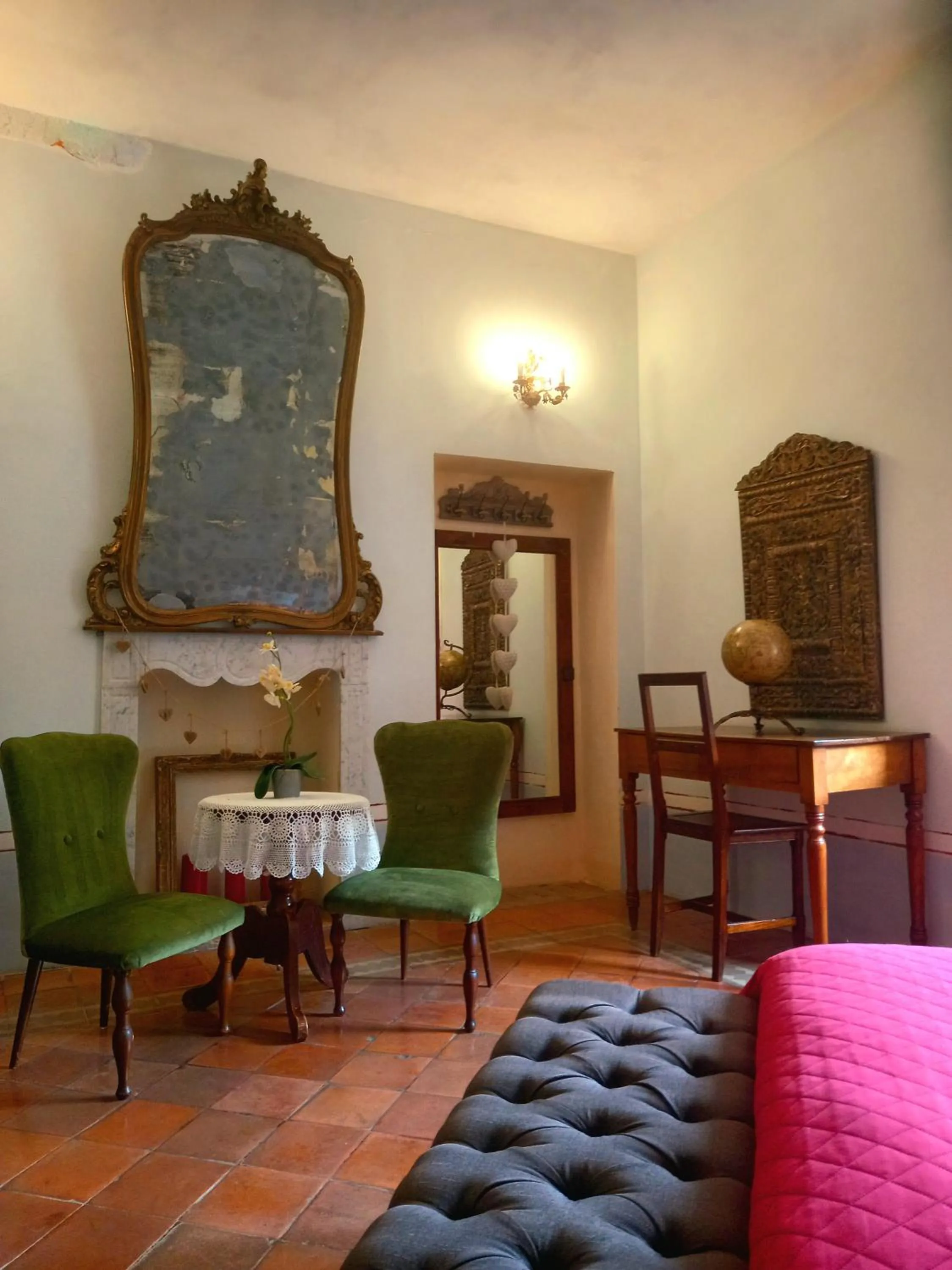 Bedroom in La Casa Rosa