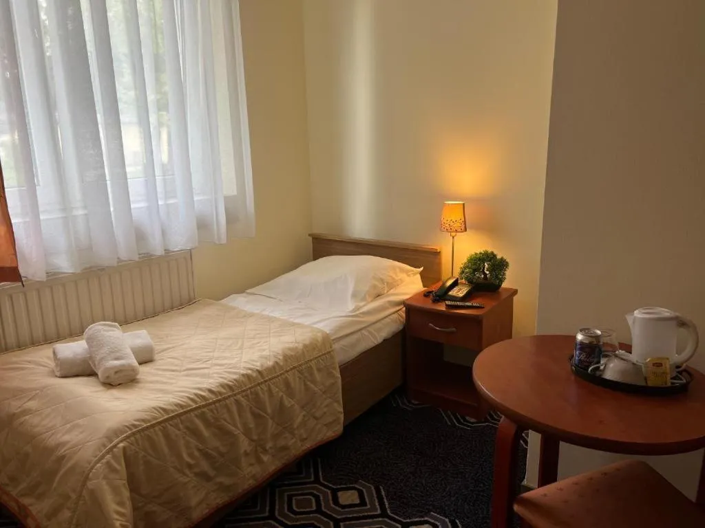 Bed in Hotel Vistula