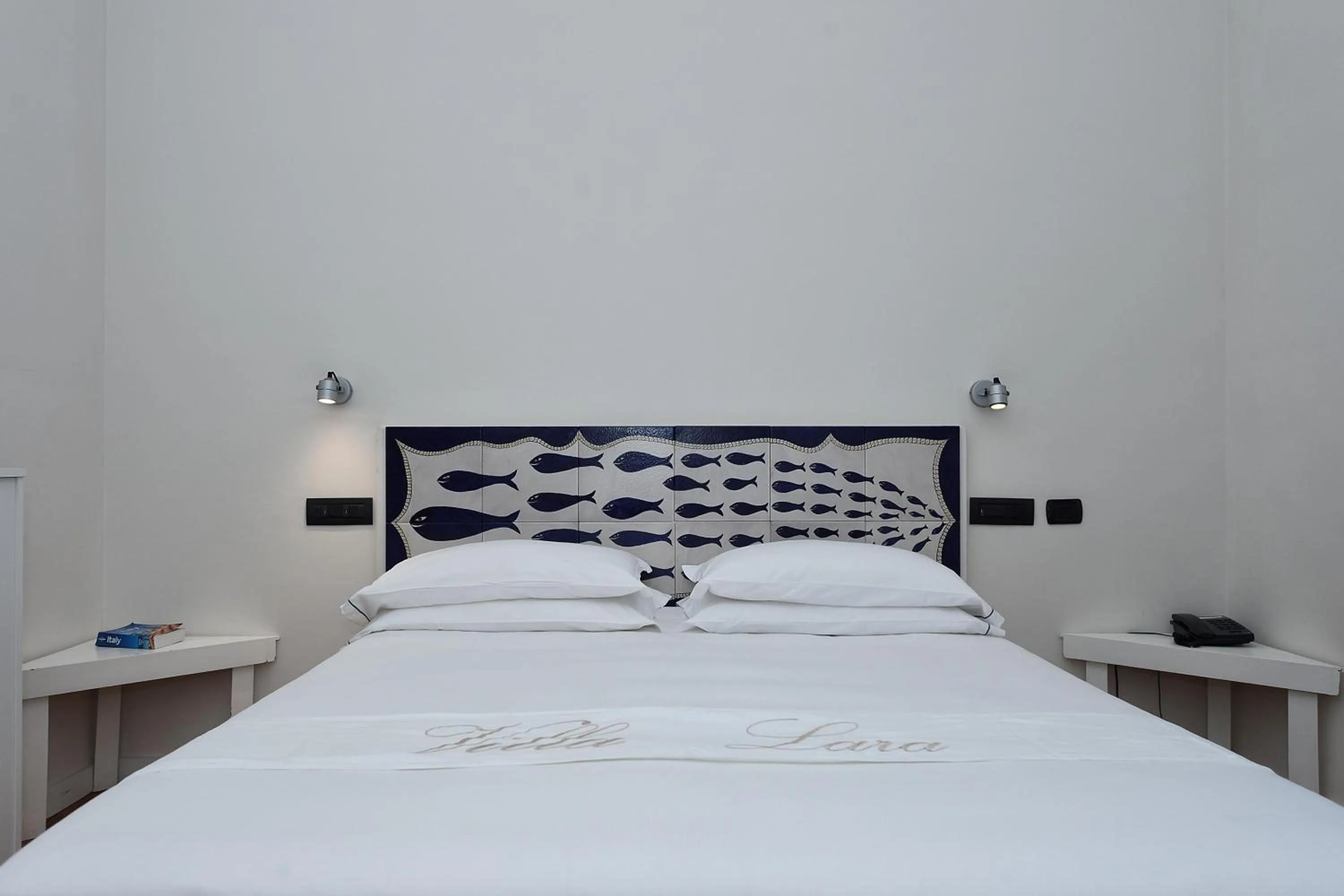 Bed in Villa Lara Hotel