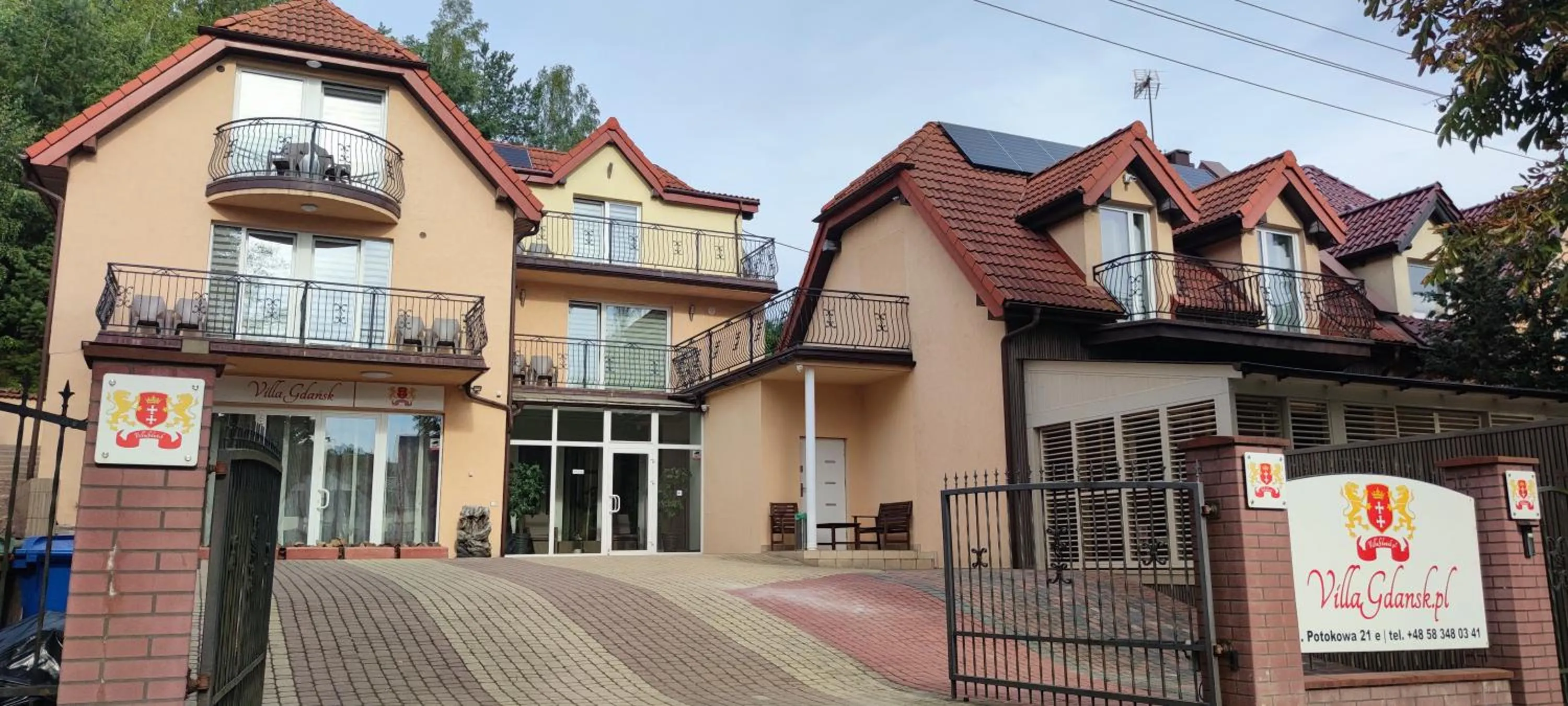 Property building in Villa Gdańsk