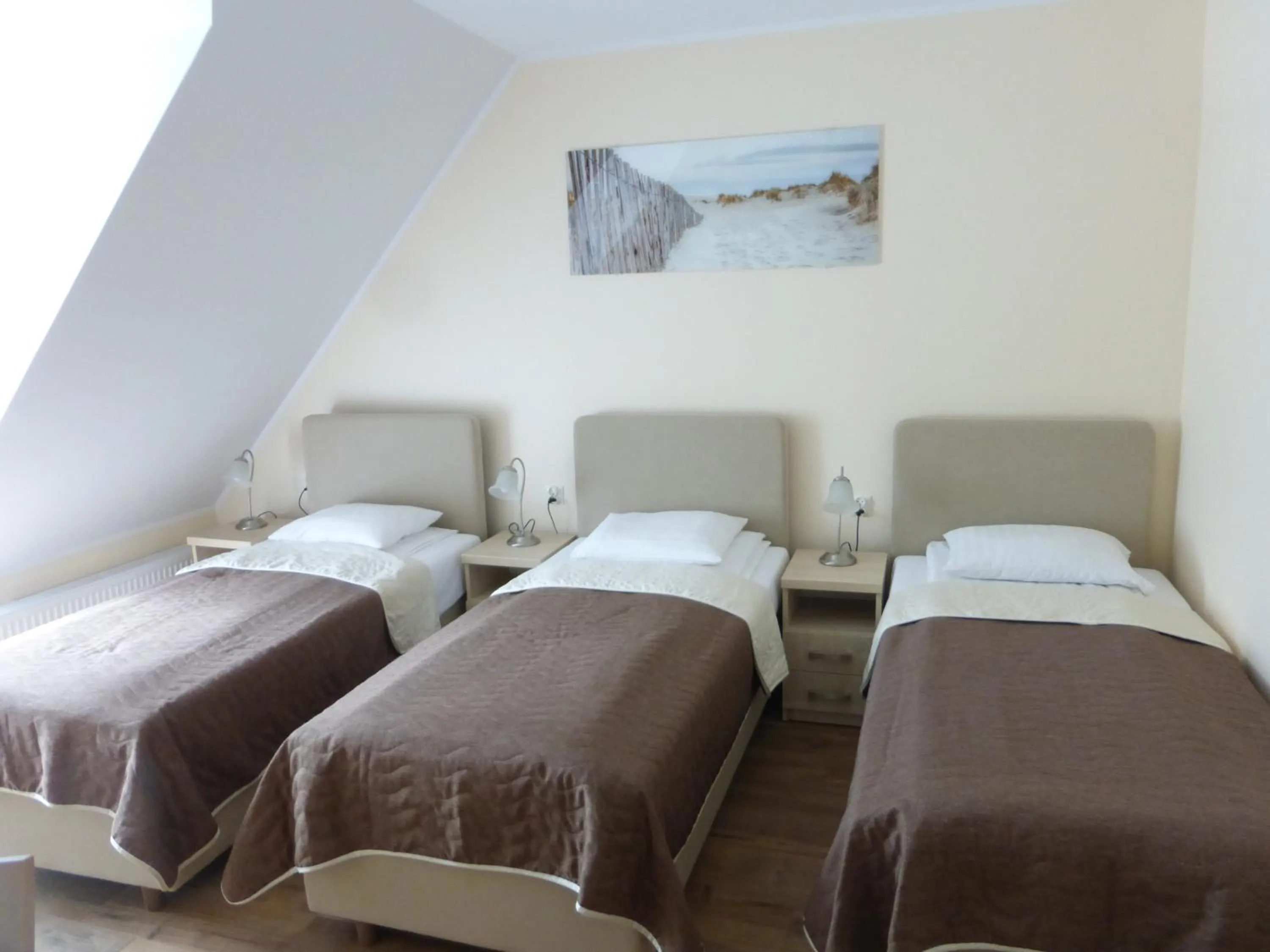 Bedroom, Bed in Villa Gdańsk