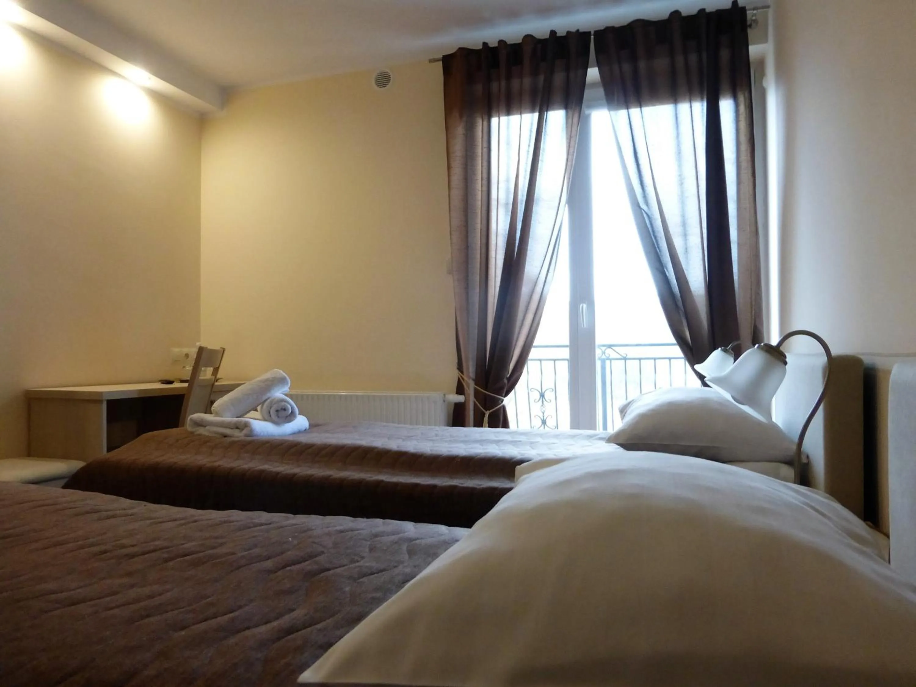 Bedroom, Bed in Villa Gdańsk