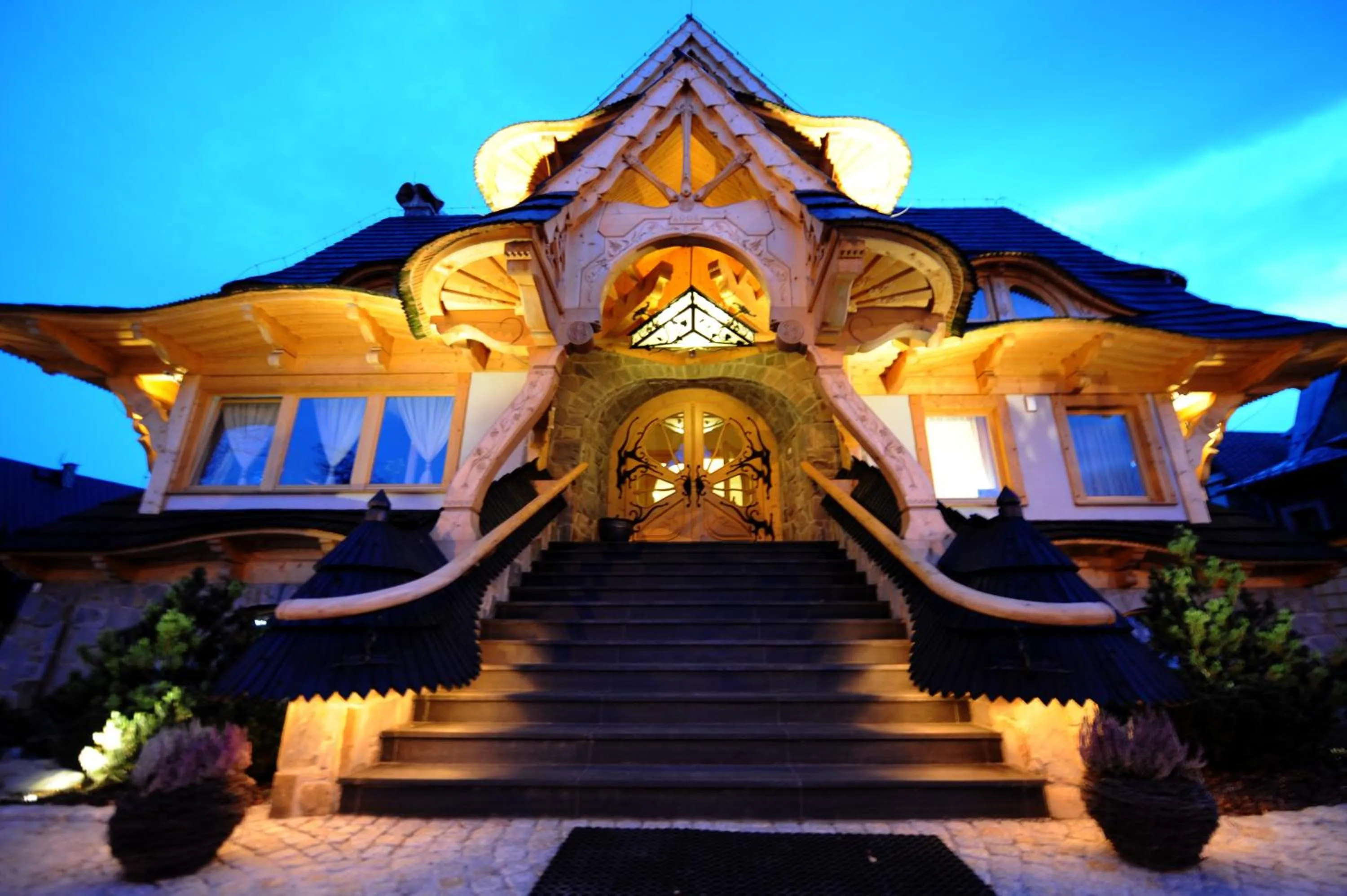 Facade/entrance in Willa Kominiarski Wierch