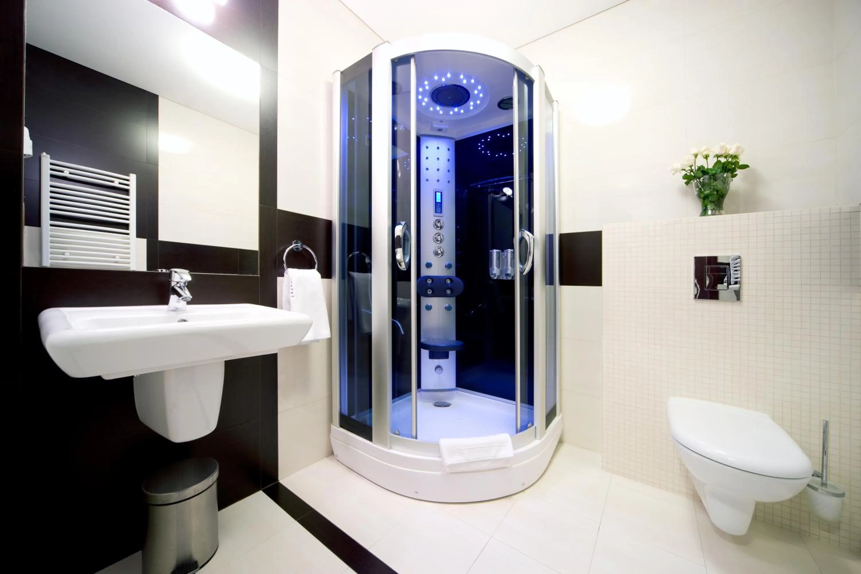 Bathroom in Hotel Centrum