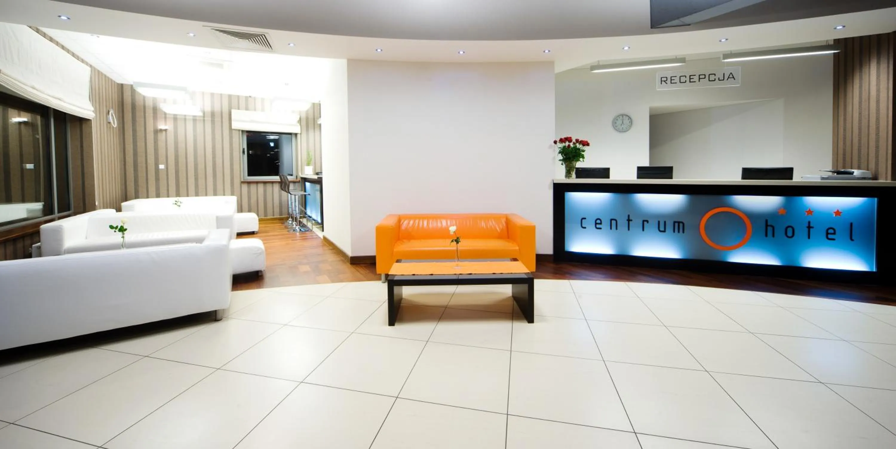 Lobby or reception in Hotel Centrum