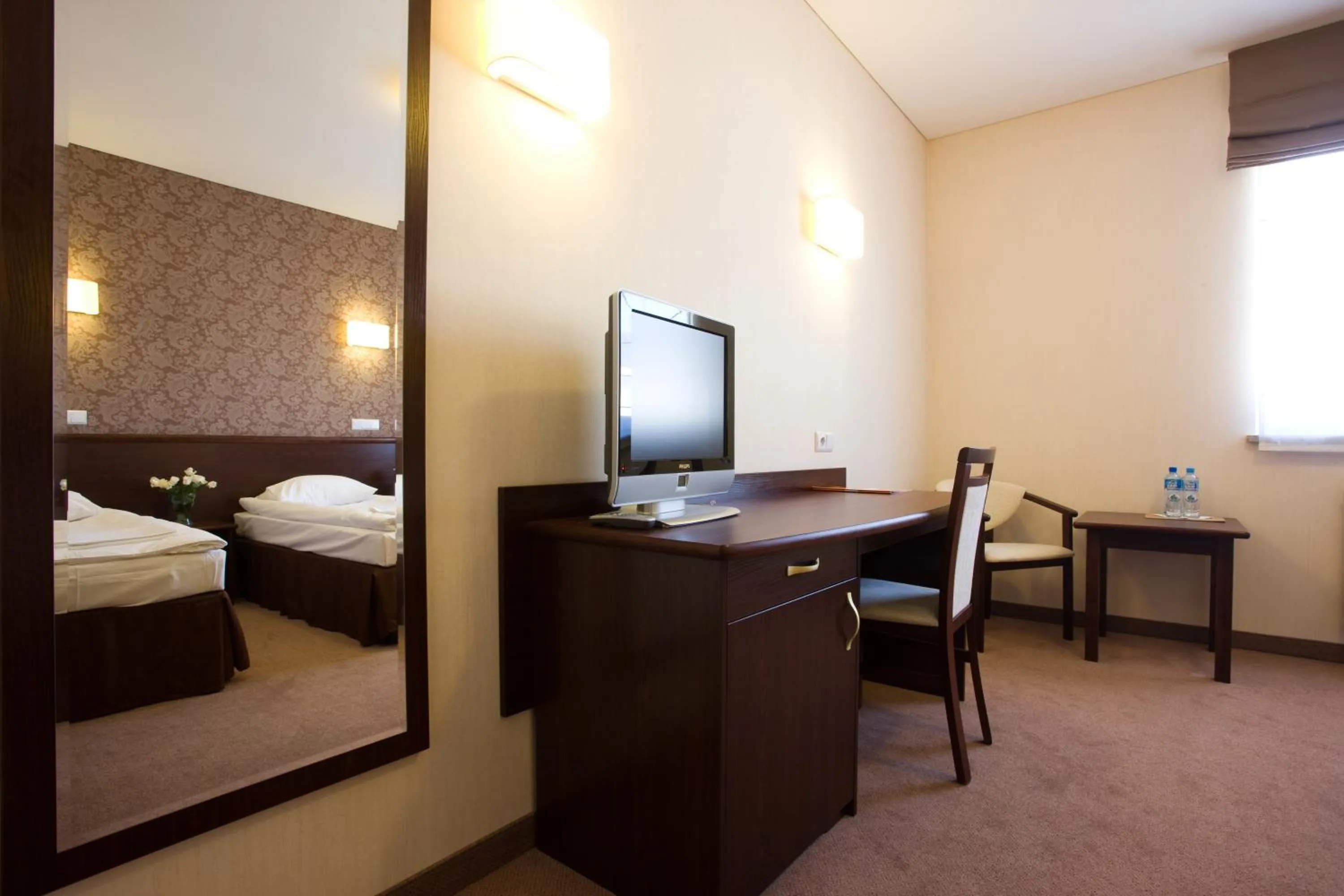 Decorative detail, Bed in Hotel Centrum