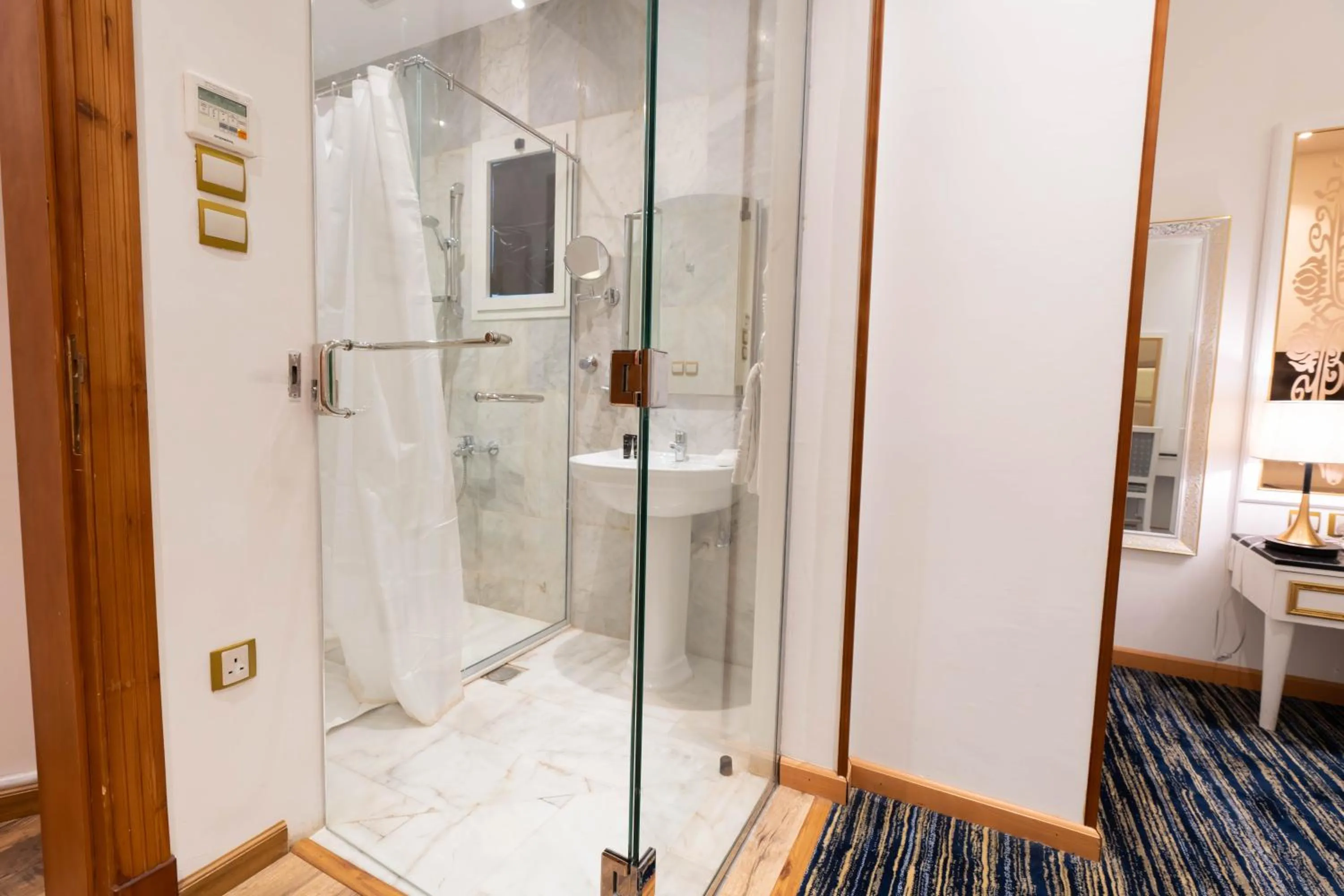 Shower in Platinum Al Khamseen Serviced Apartments