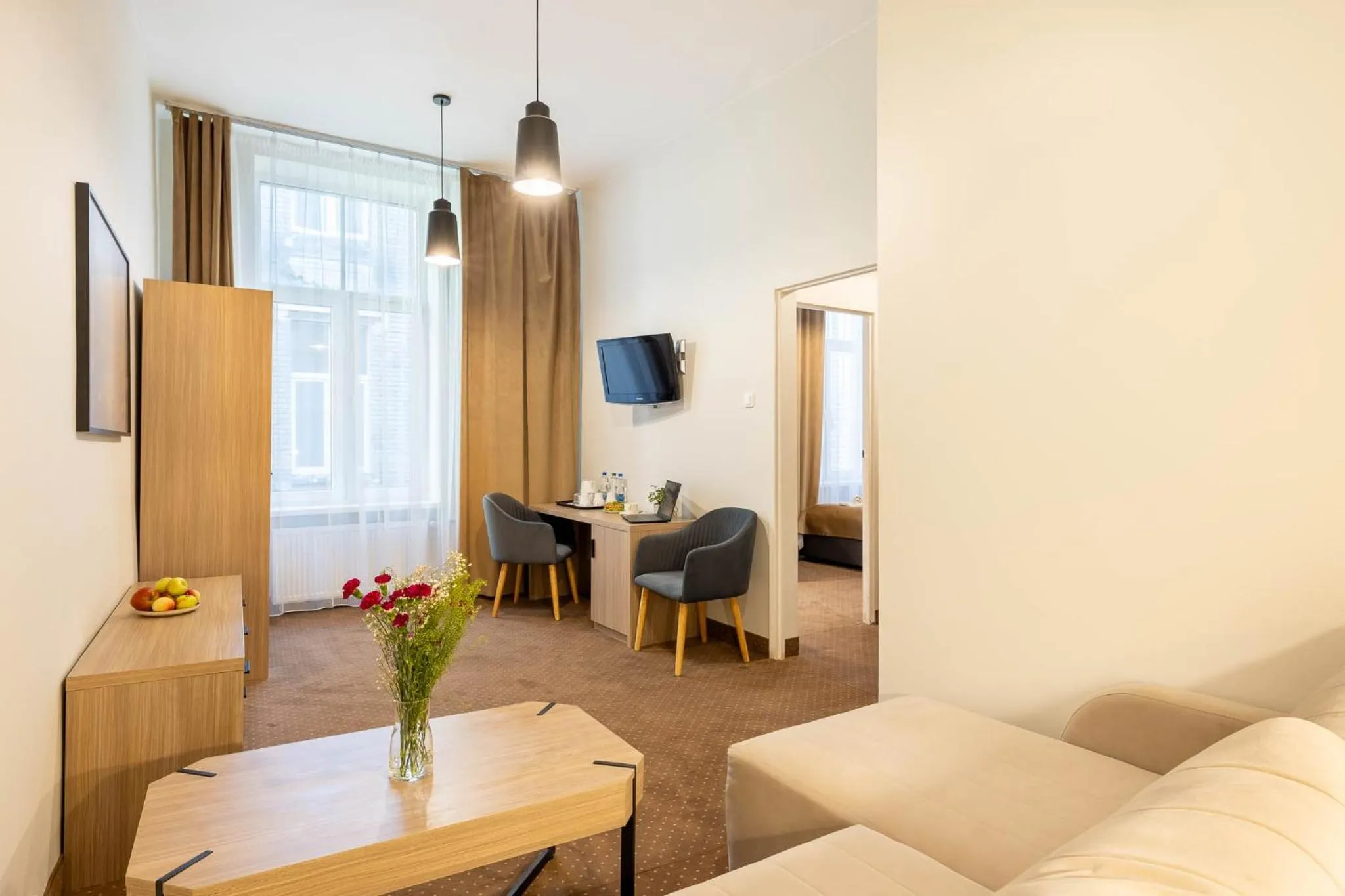 Seating area in Hotel Lothus