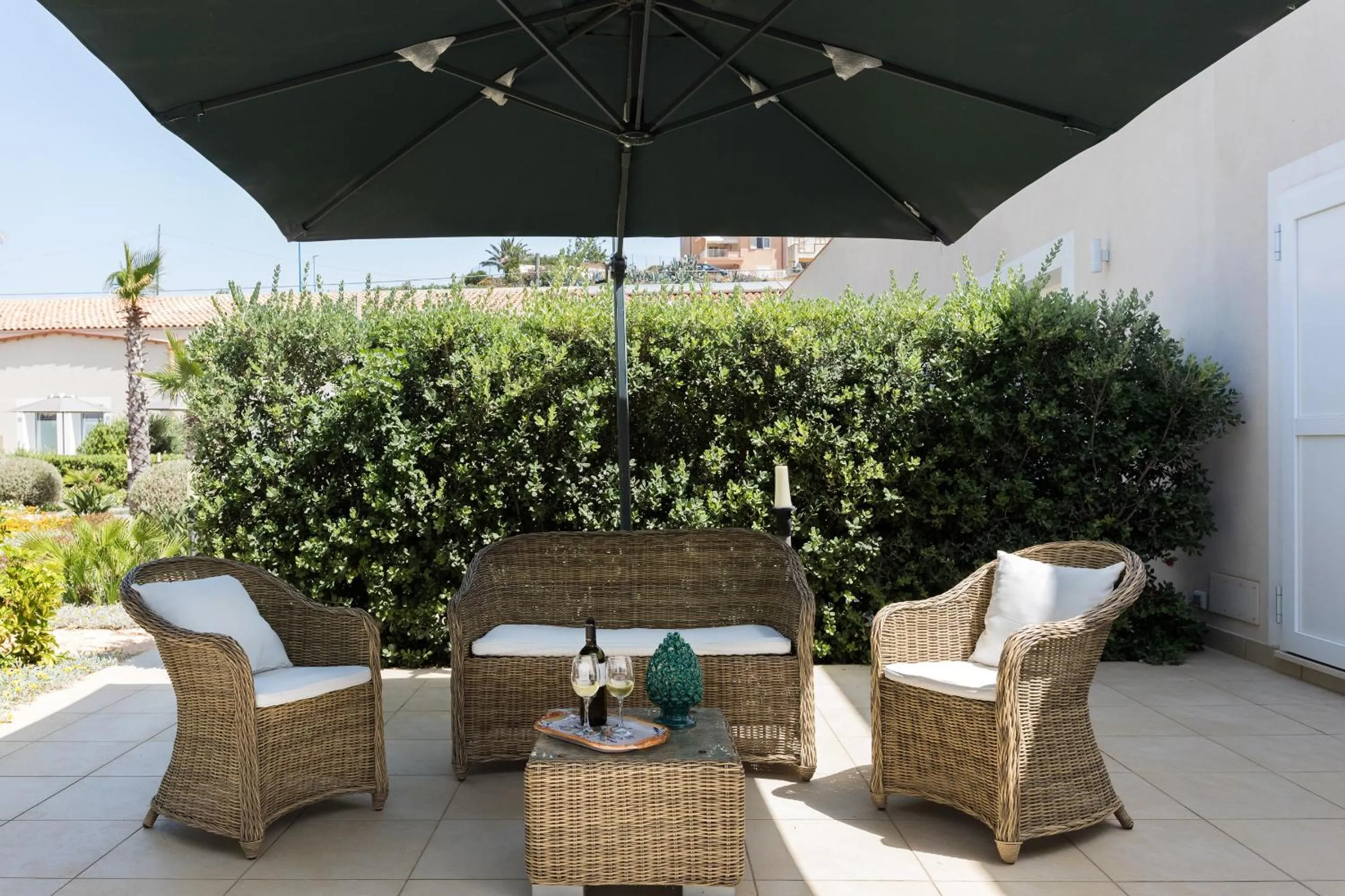 Seating area in Tonnara di Sciacca