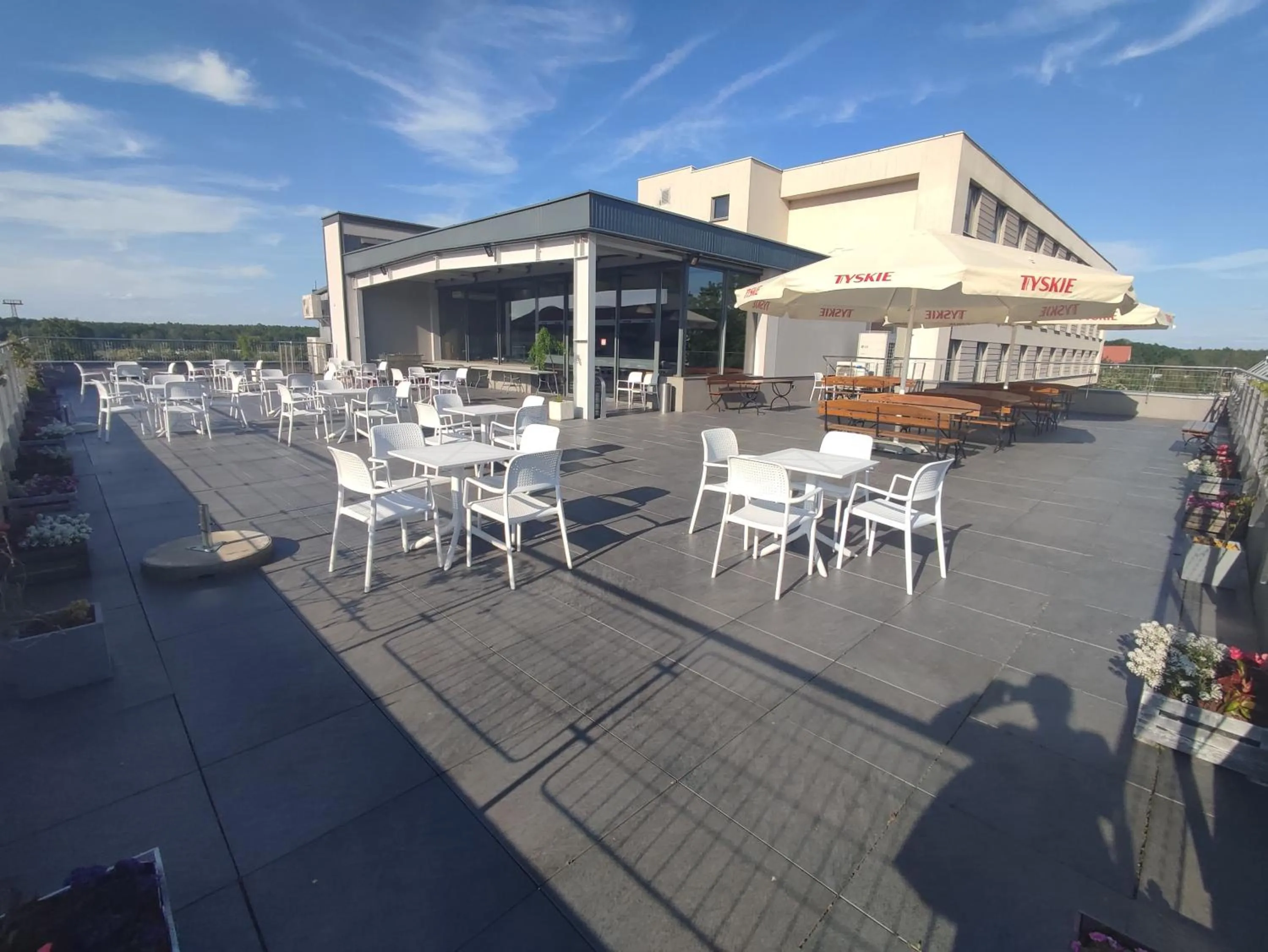 Balcony/Terrace in Hotel Europa Starachowice