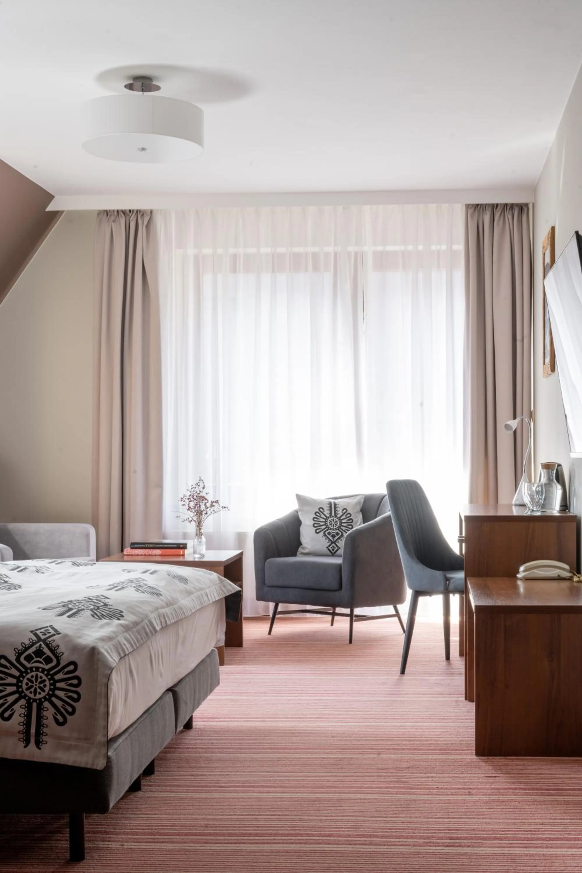 Bed in Hotel Willa Pod Skocznią