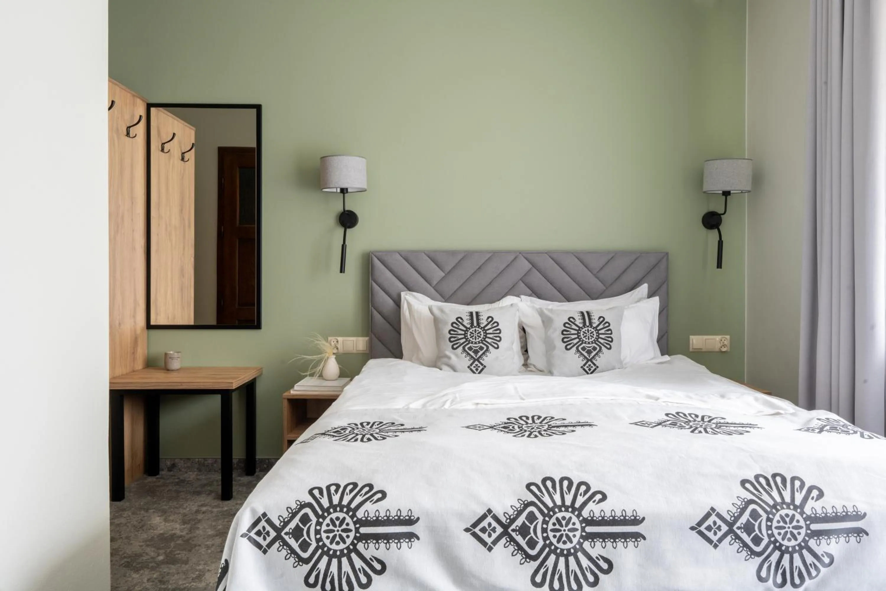 Bed in Hotel Willa Pod Skocznią