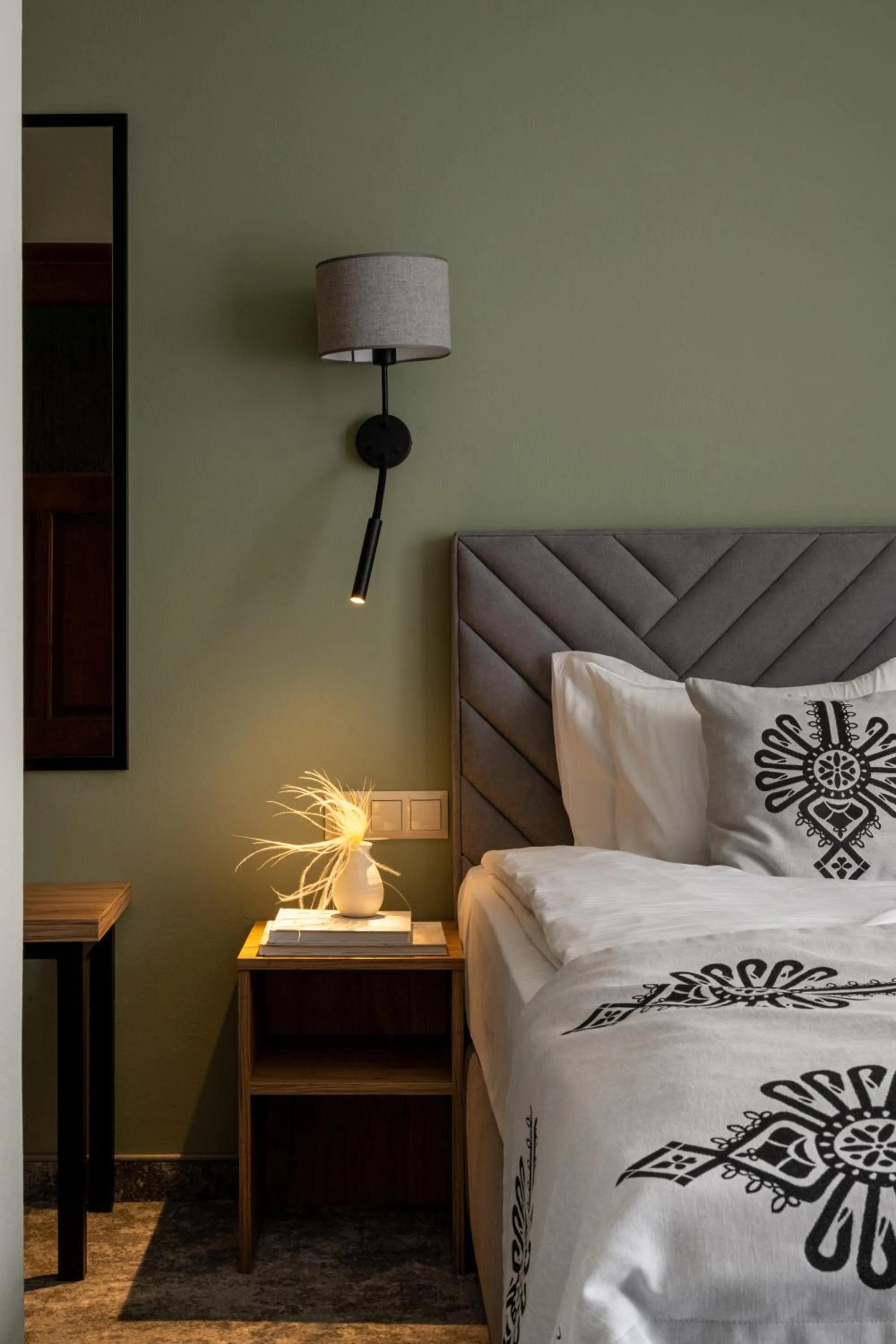 Bed in Hotel Willa Pod Skocznią