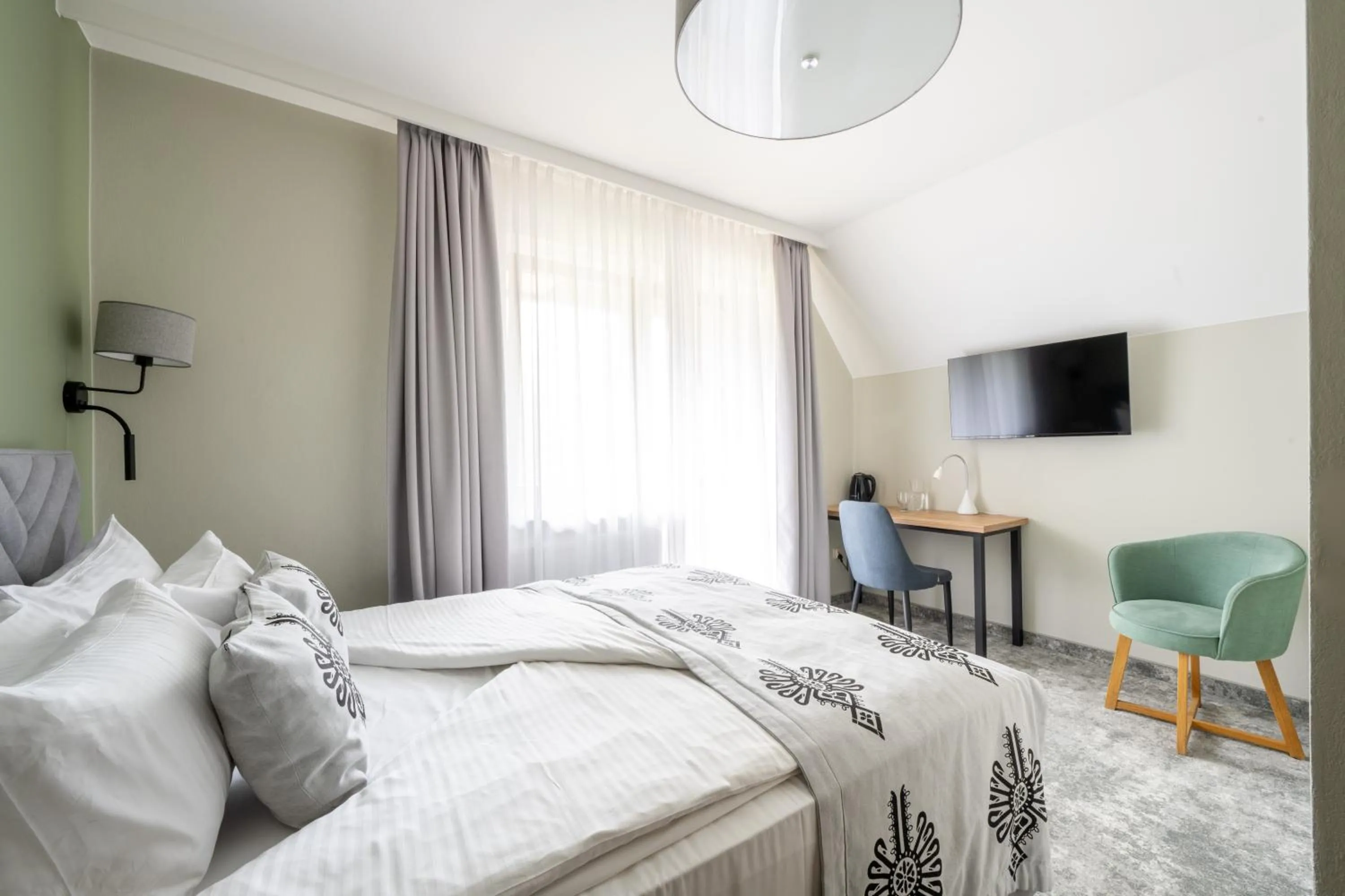 Bed in Hotel Willa Pod Skocznią