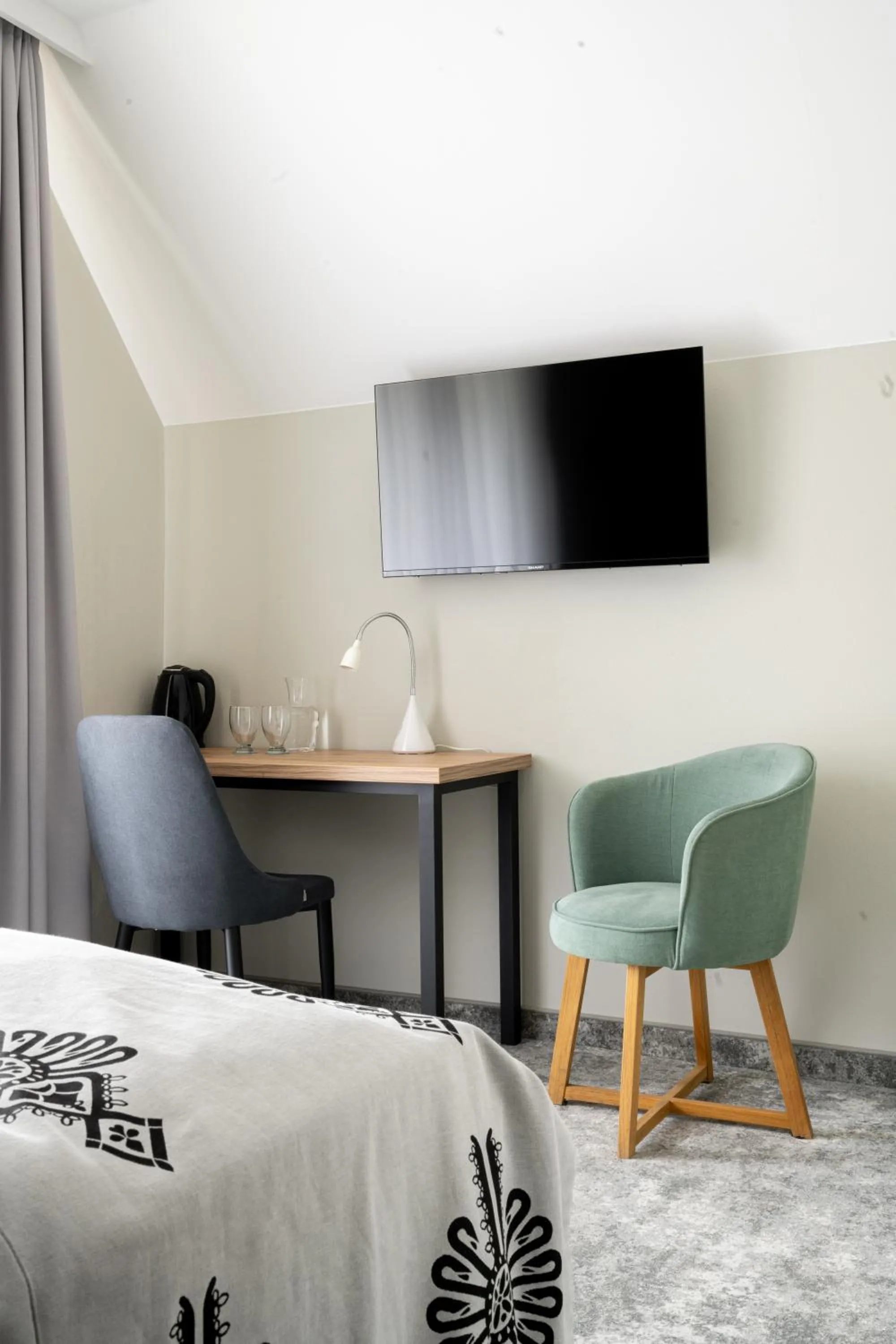 Bed in Hotel Willa Pod Skocznią