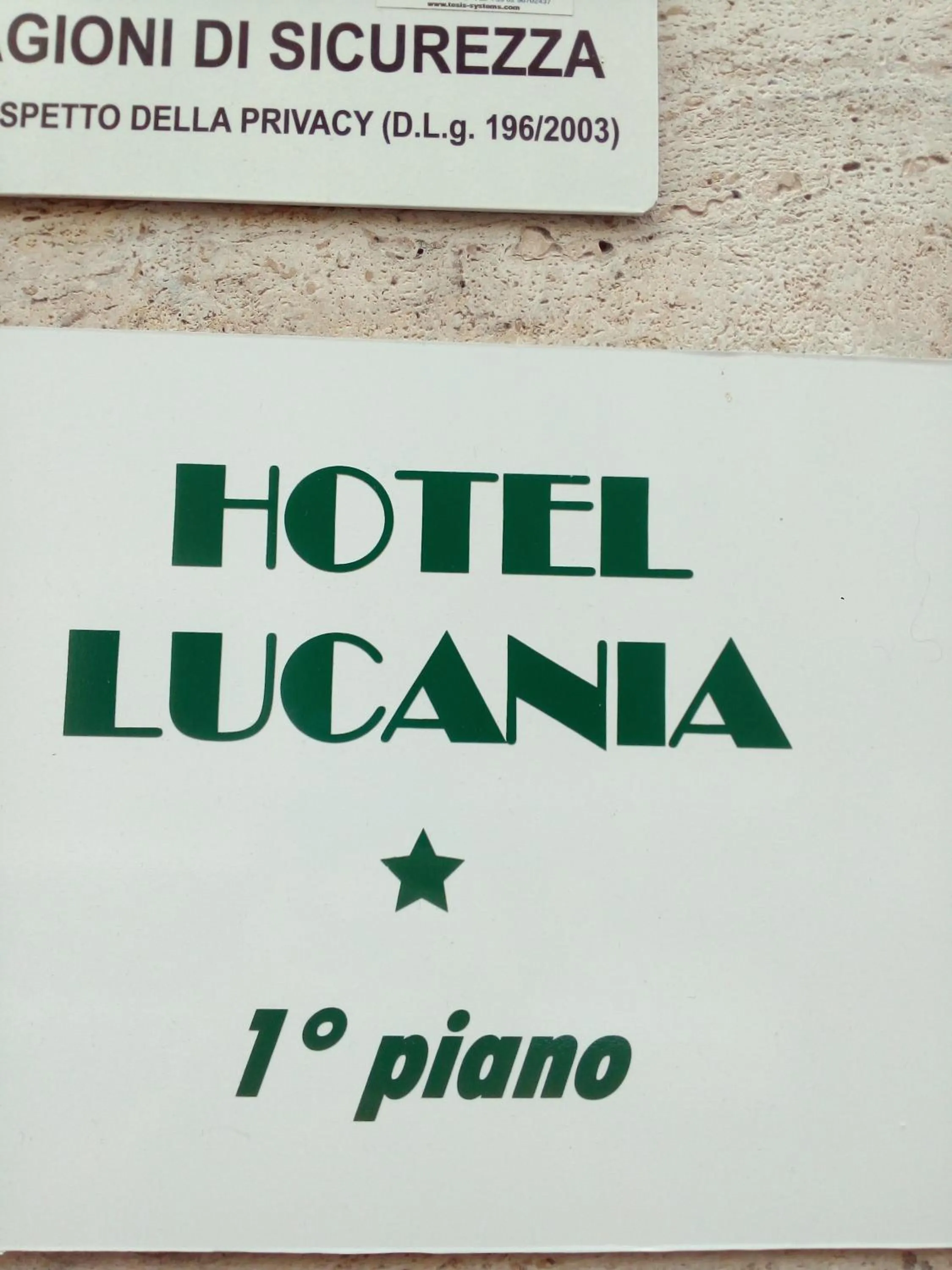 Property building in Hotel Lucania