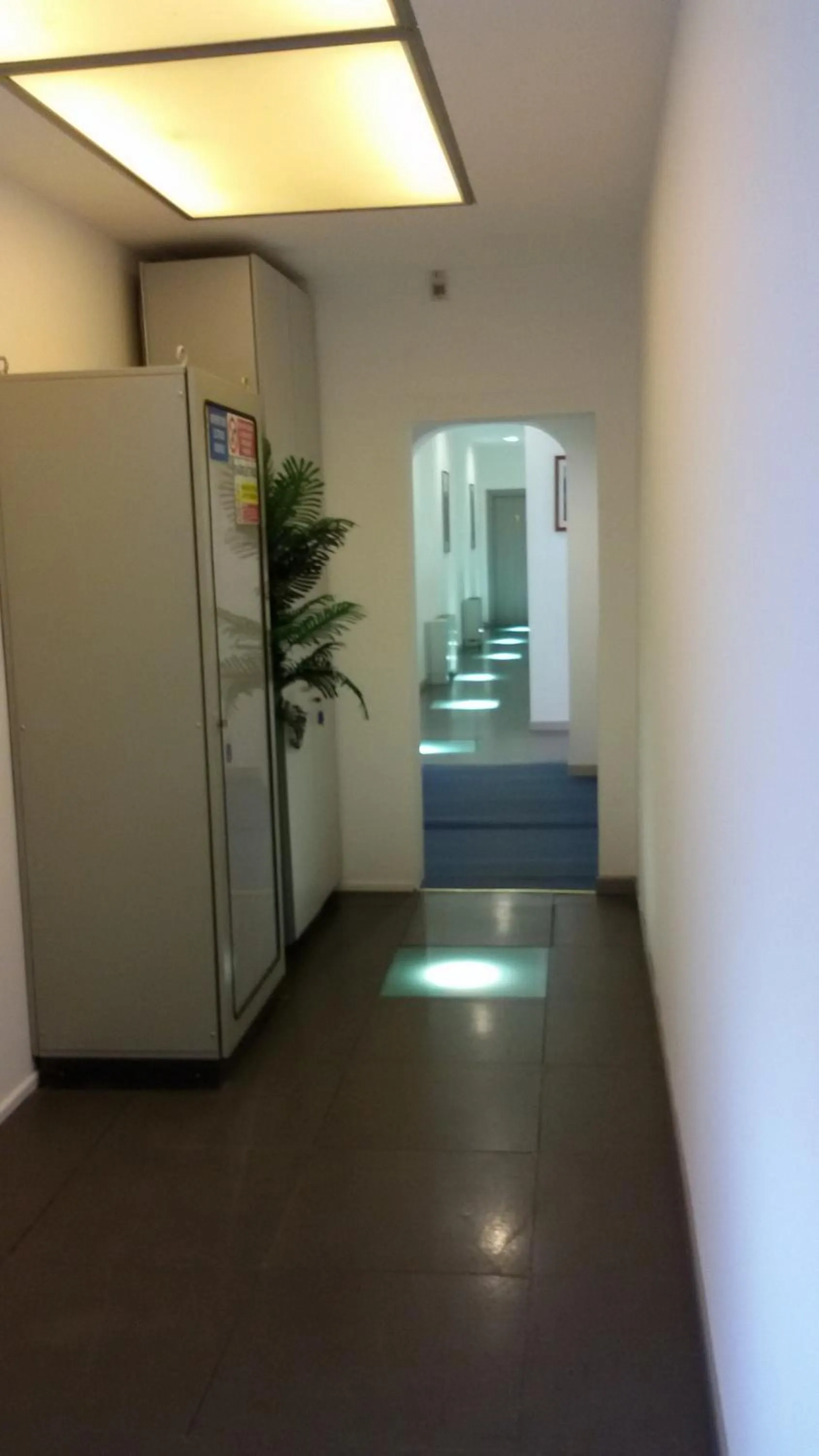 On site in Hotel Lucania