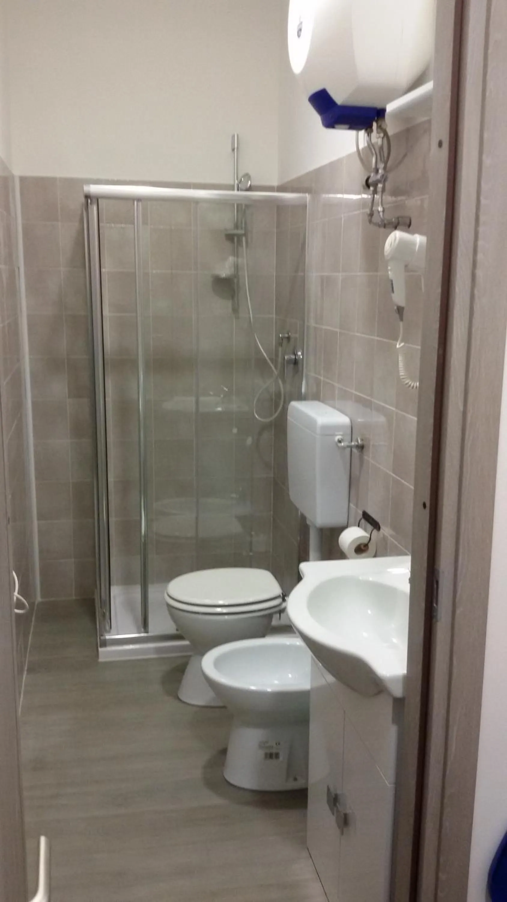 Bathroom in Hotel Lucania