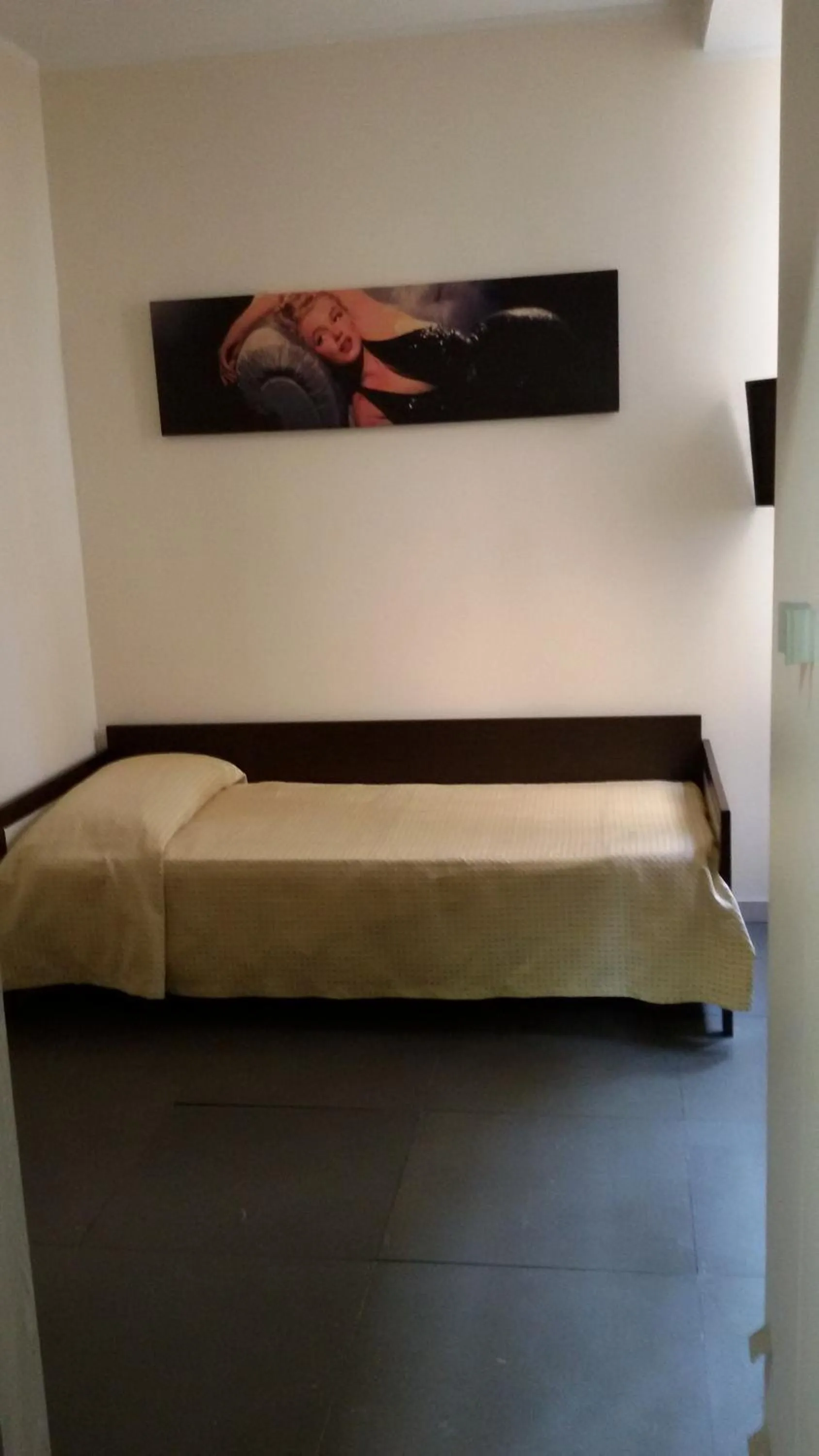 Bed in Hotel Lucania