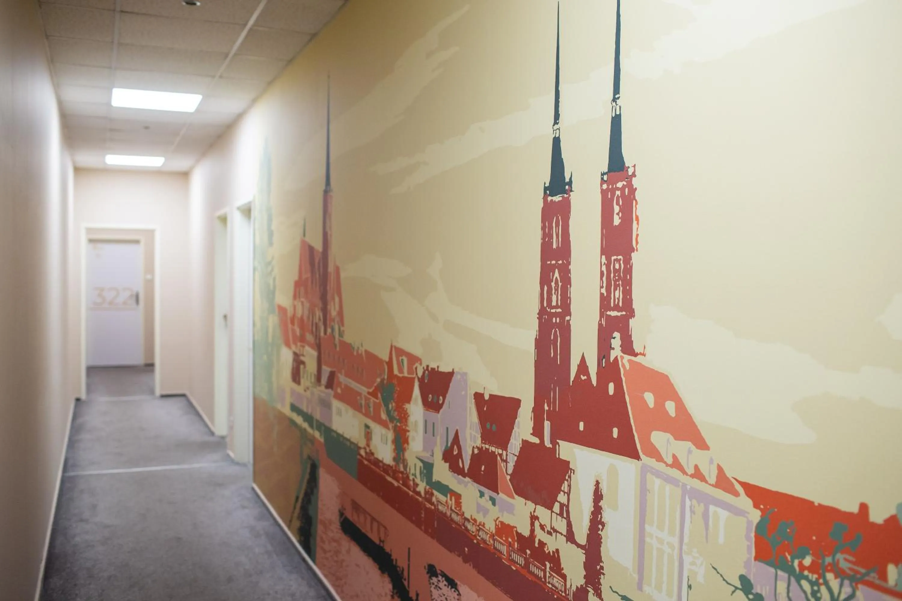 Lobby or reception in Moon Hostel Wrocław