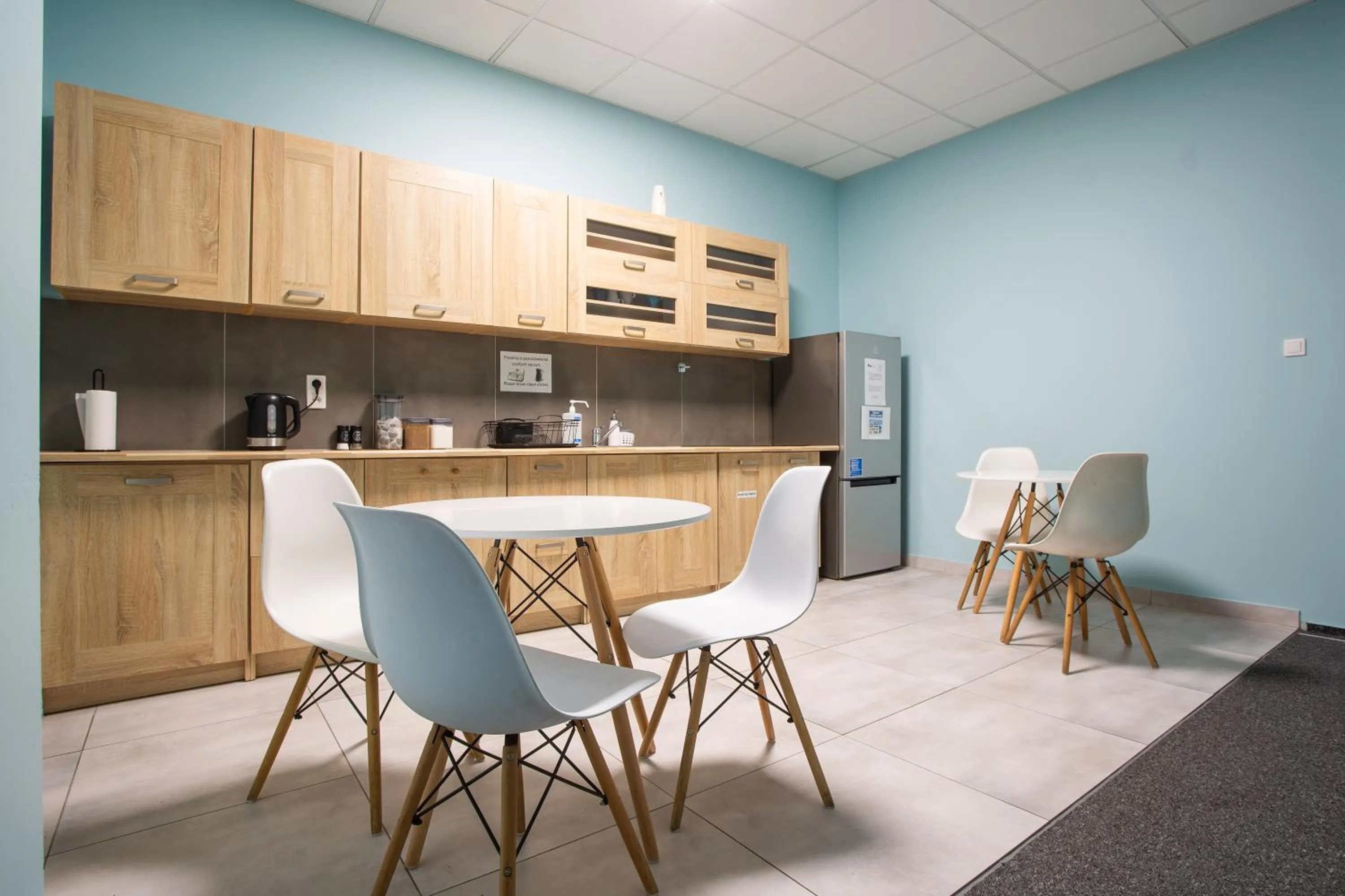 Kitchen or kitchenette in Moon Hostel Wrocław