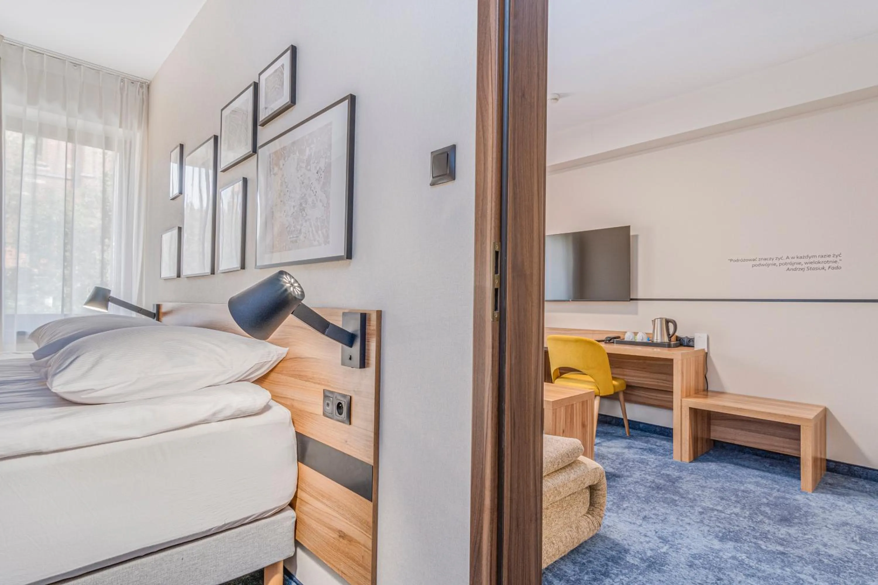 Bed in Tulip Hotels - Wroclaw Centre