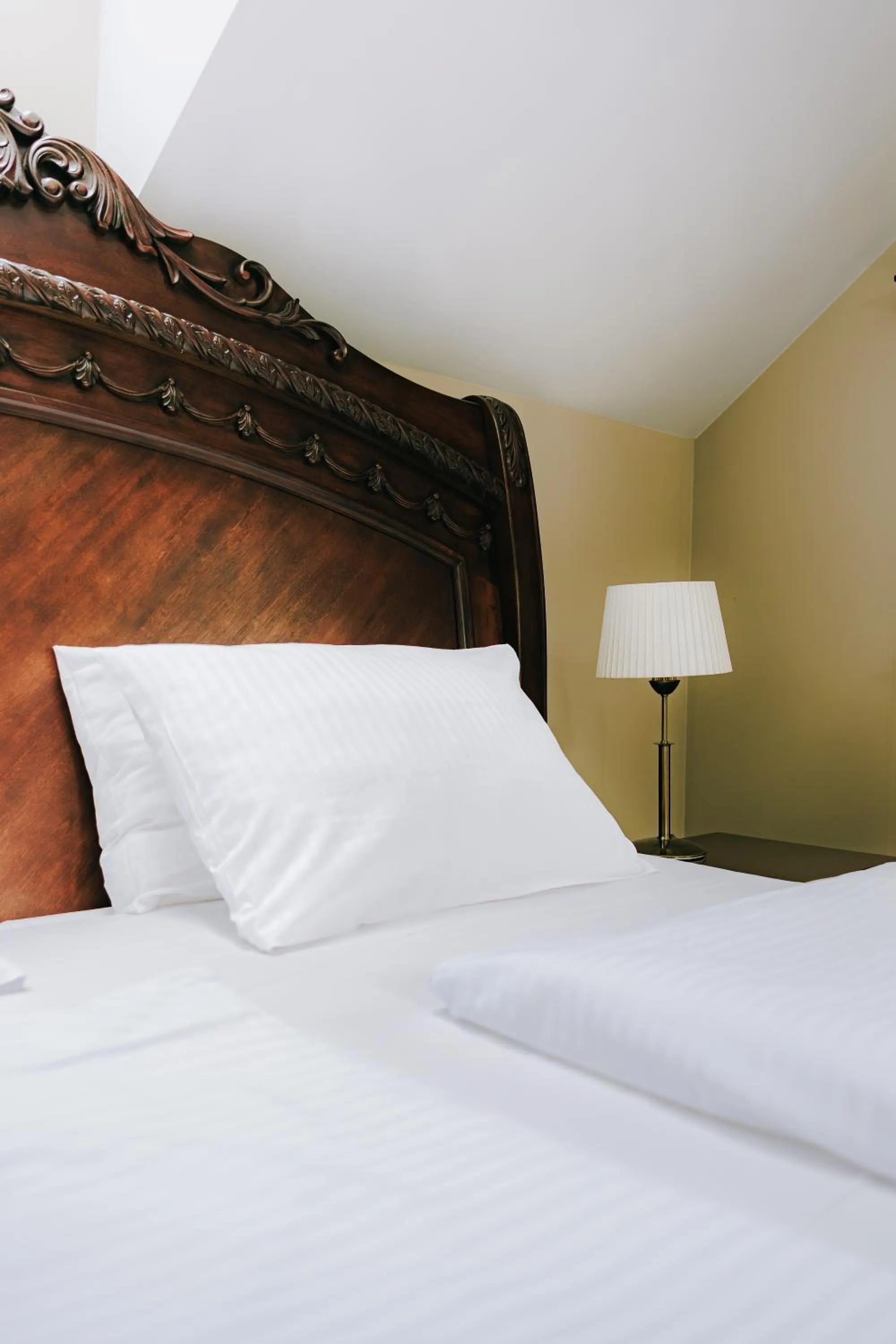 Bed in Hotel Wileński