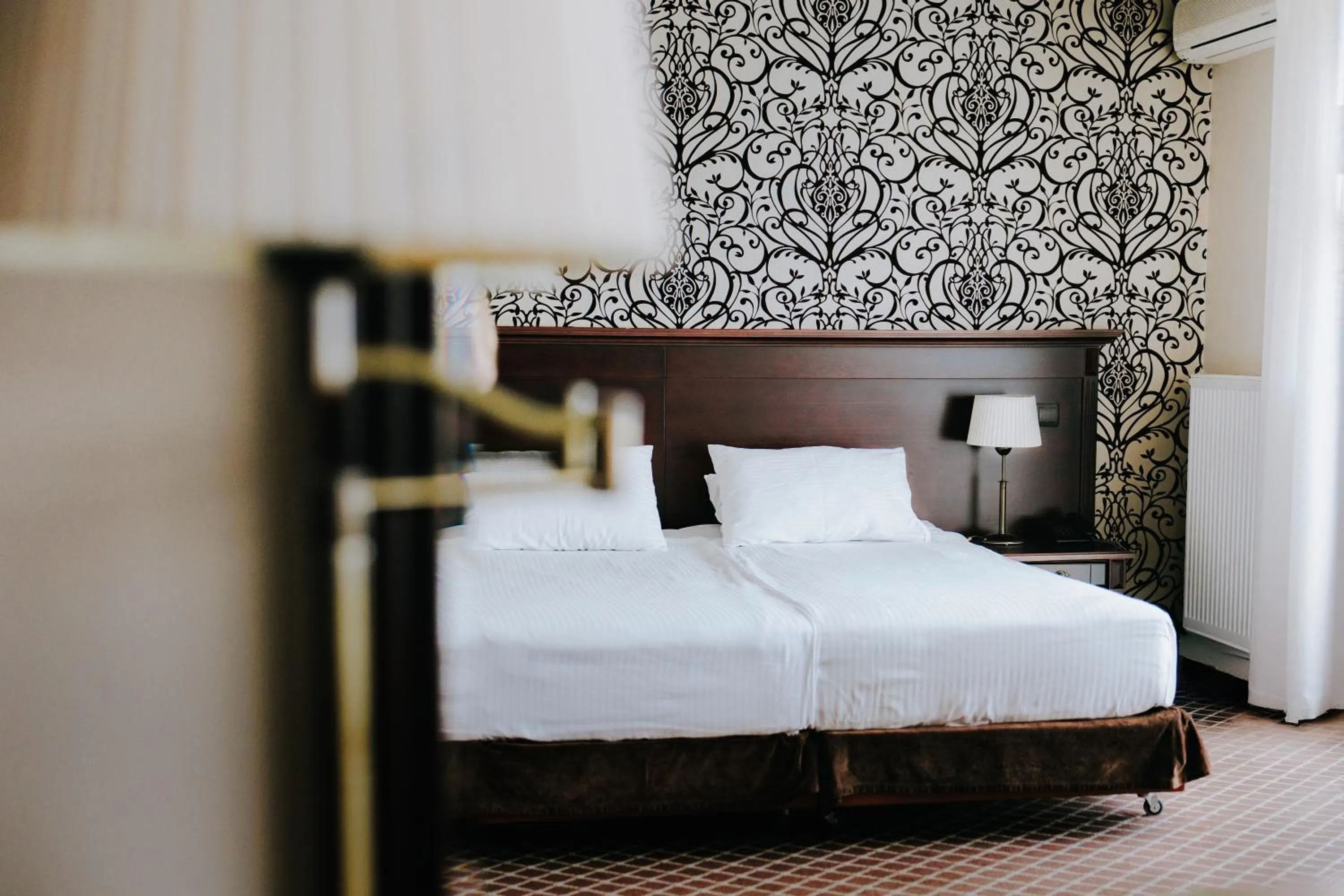 Bed in Hotel Wileński