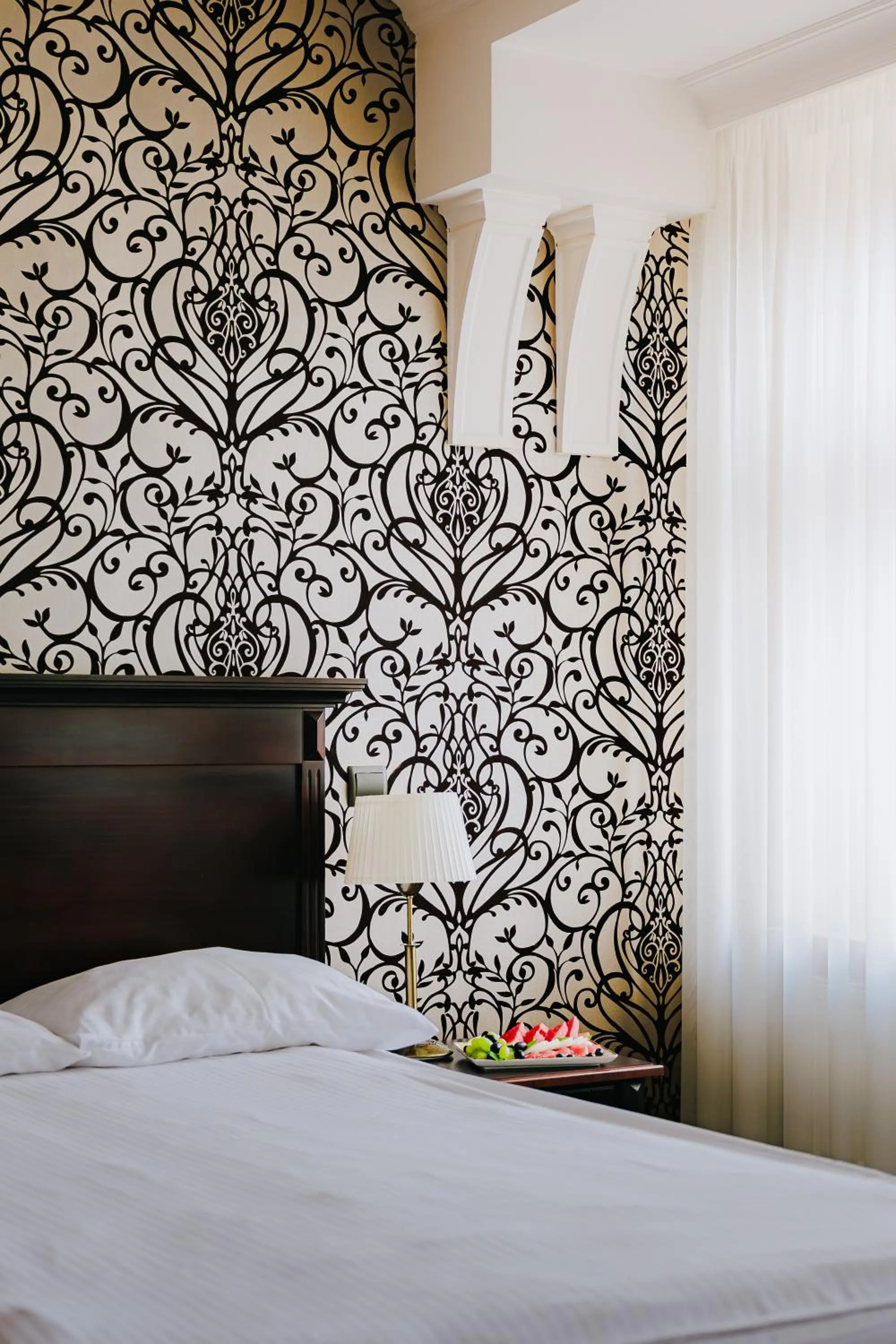 Bed in Hotel Wileński