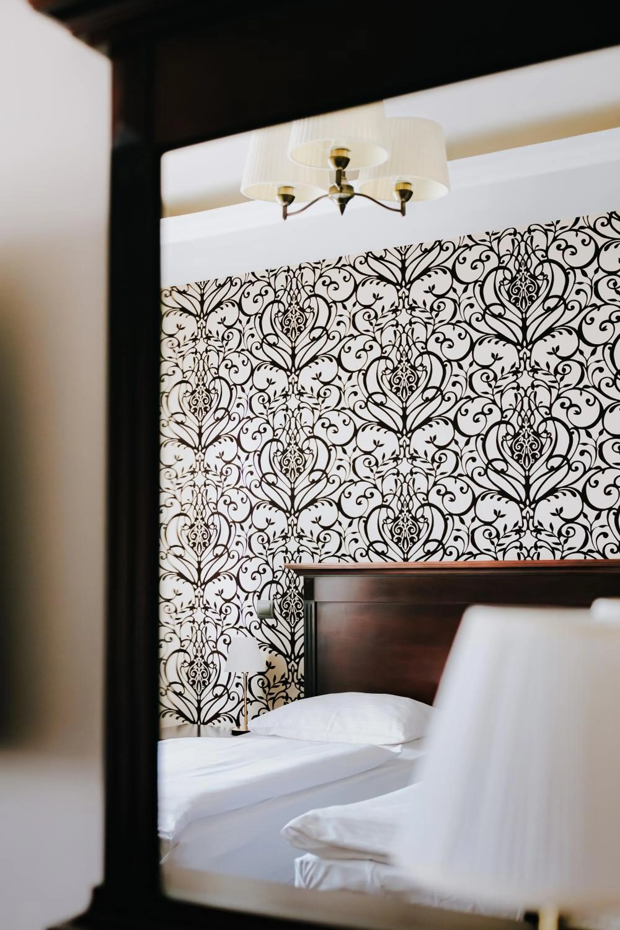 Bed in Hotel Wileński