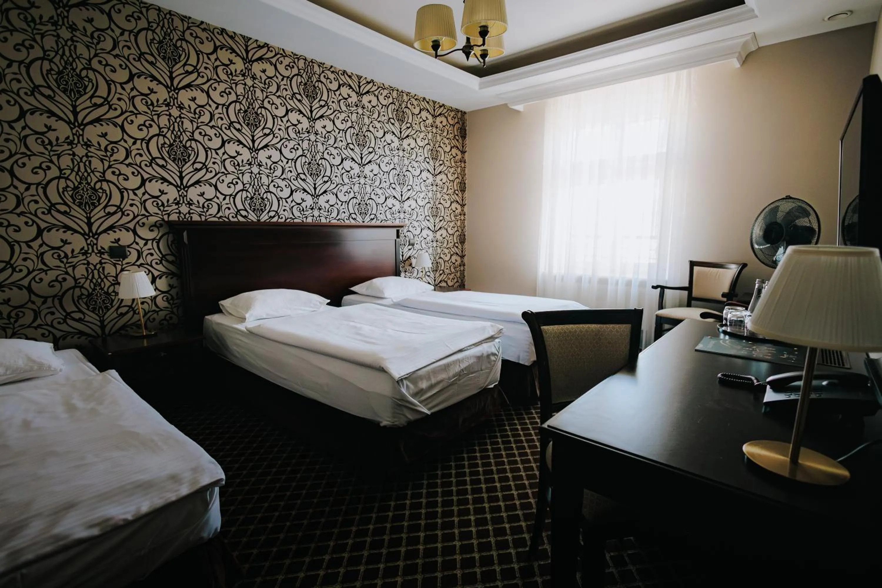 Bed in Hotel Wileński